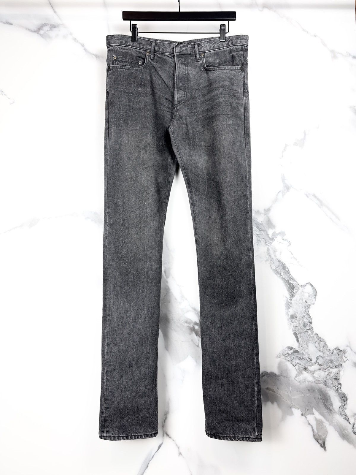 Dior × Hedi Slimane Dior Homme SS07 coated jeans | Grailed