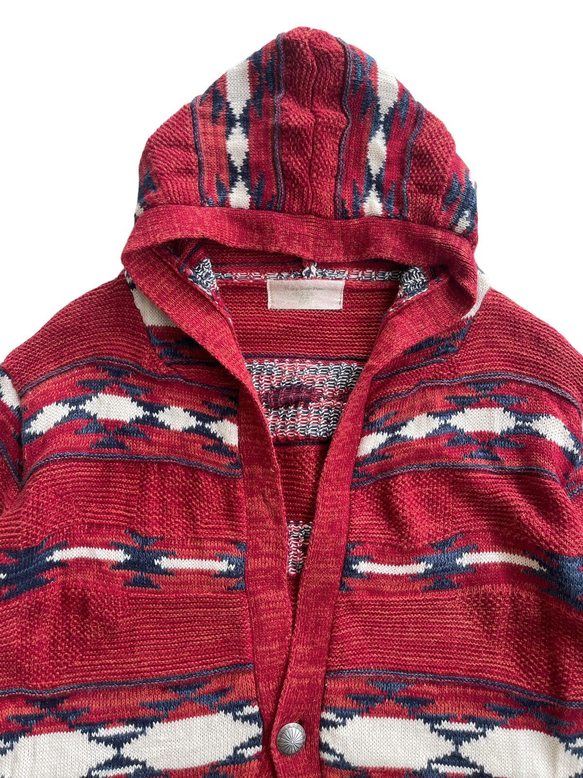 Japanese Brand Vintage Cable Knit Aztec Sweater Size US M / EU 48-50 / 2 - 7 Thumbnail