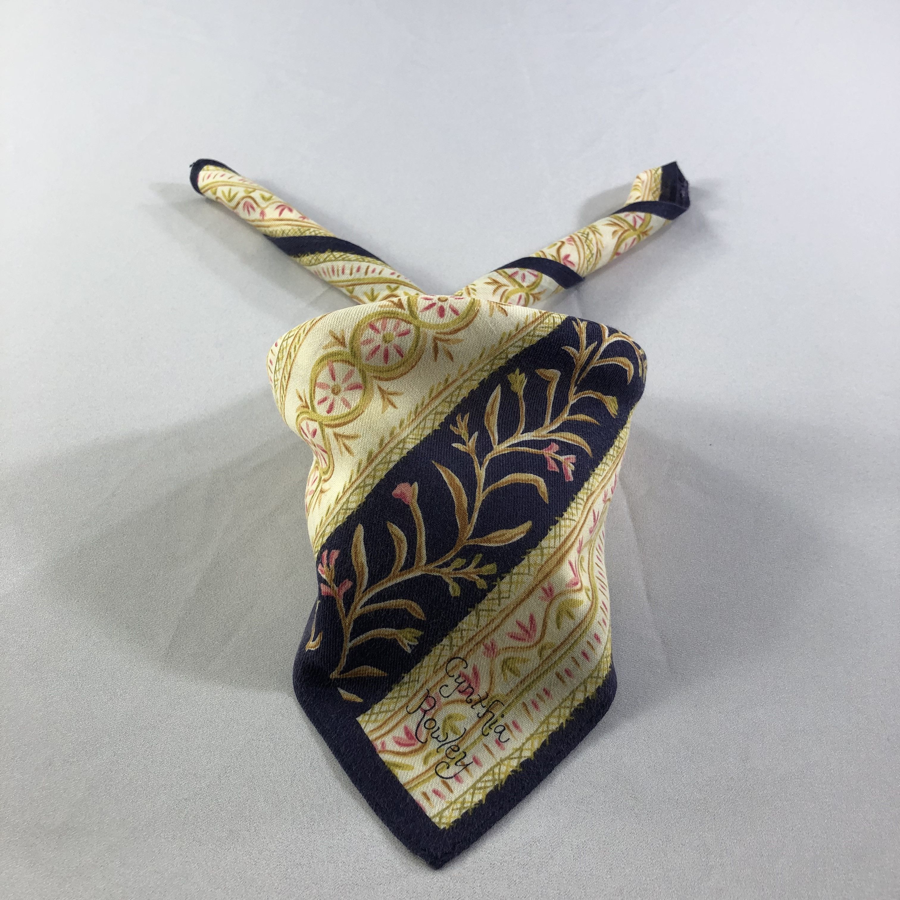 Vintage Cynthia Rowley Handkerchief Neckerchief Bandana H1611 Size ONE SIZE - 1 Thumbnail