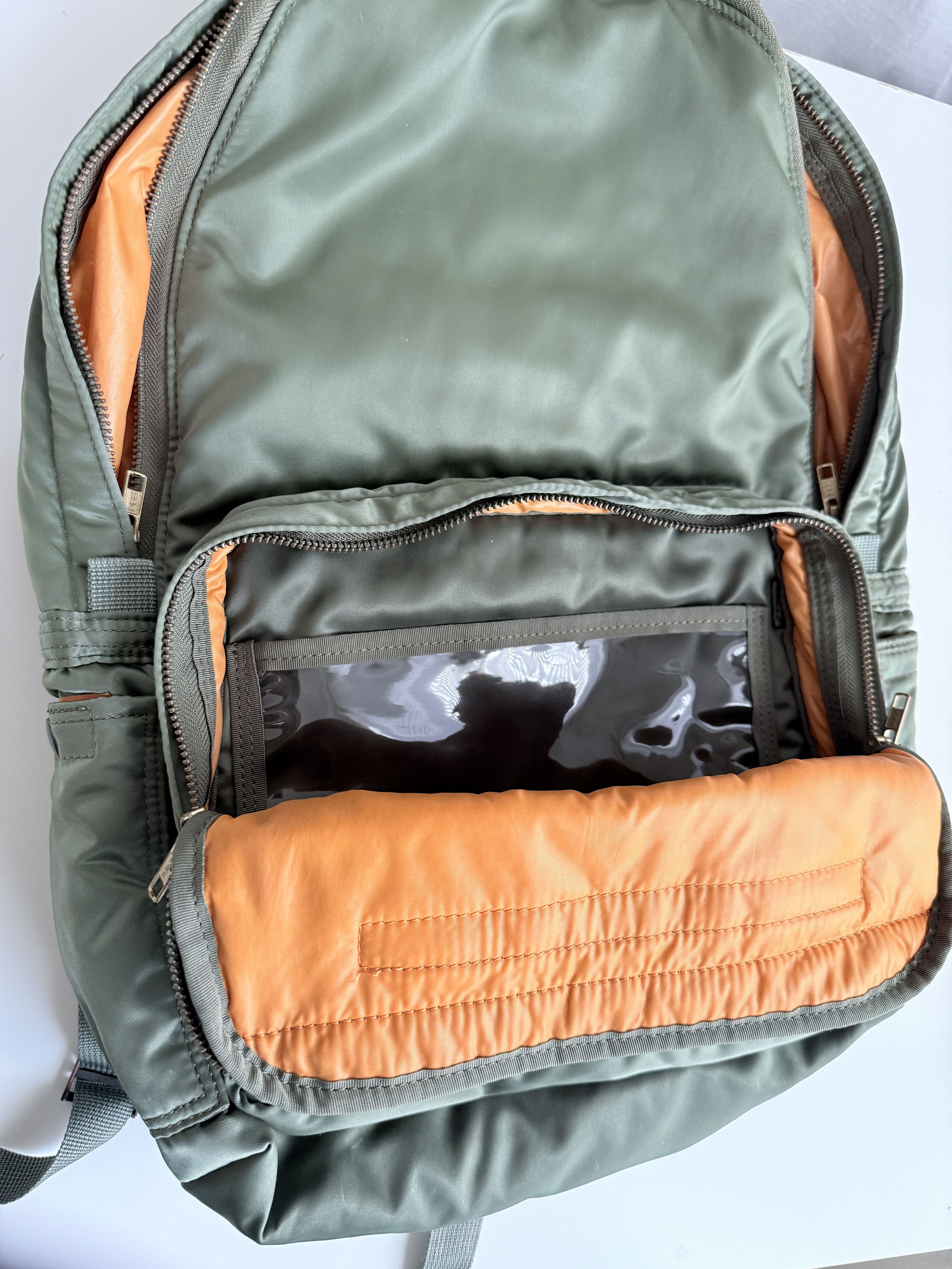 Porter Porter-Yoshida Tanker Backpack L Sage Green Size ONE SIZE - 21 Thumbnail