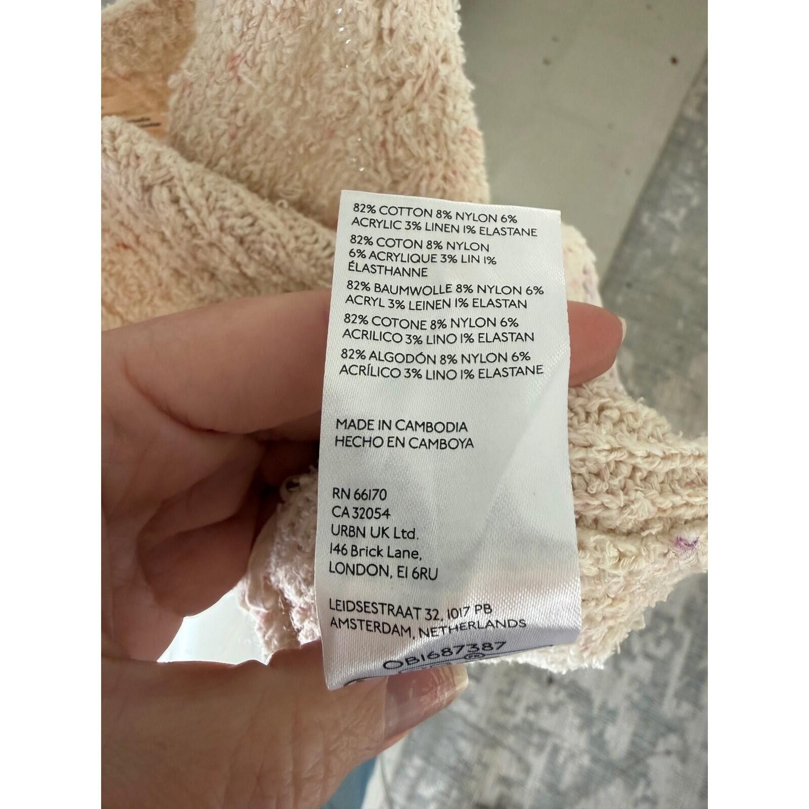 Other Anthropologie Cream Knit V-Neck Camisole Scalloped Hem L Size L / US 10 / IT 46 - 12 Thumbnail