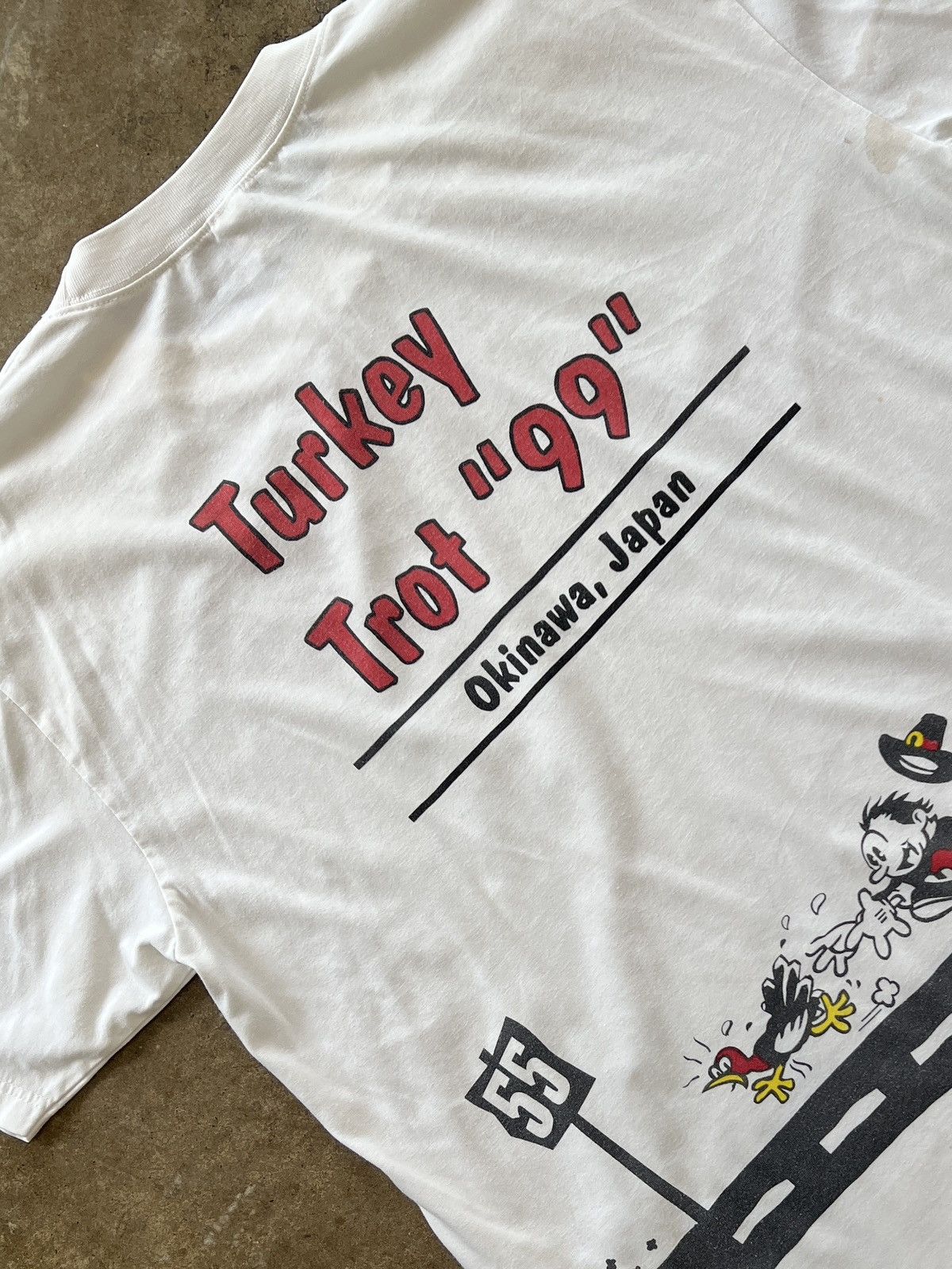Vintage Vintage 1999 Turkey Trot Japan Graphic Tee XL Size US XL / EU 56 / 4 - 1 Thumbnail