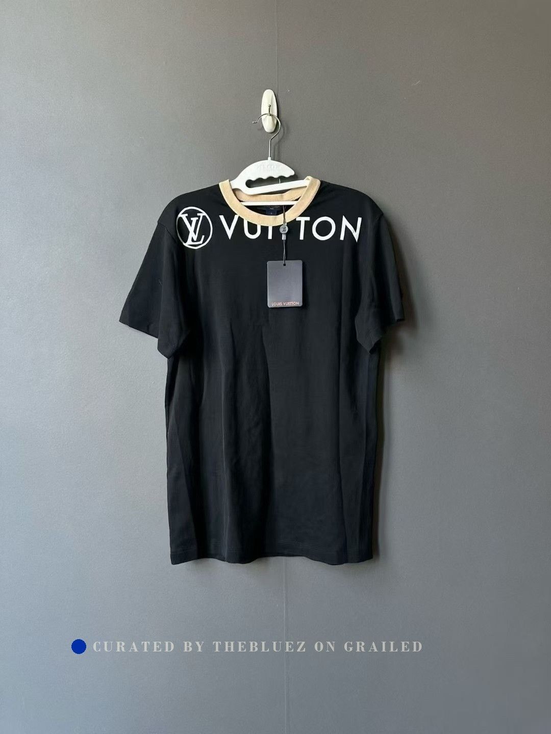 Louis Vuitton Louis Vuitton LV Color Block Neck Logo Tee Size US S / EU 44-46 / 1 - 1 Thumbnail