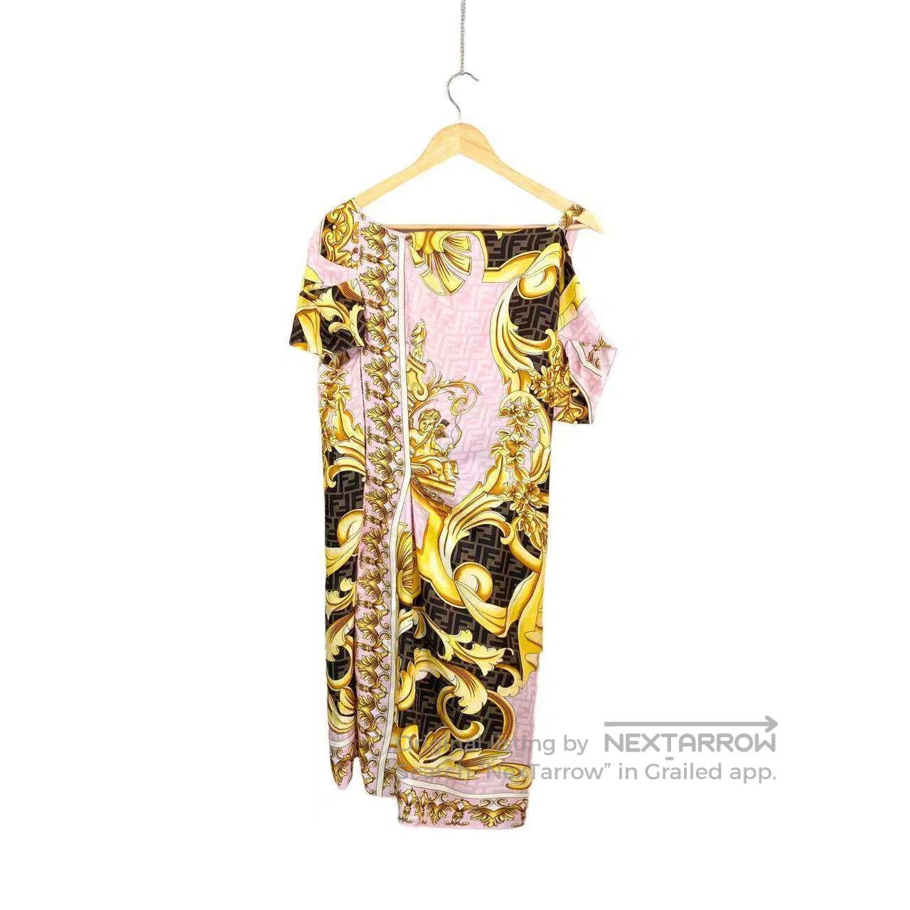 Fendi Fendi Versace collaborative color-blocking geometric patte Size XS / US 0-2 / IT 36-38 - 2 Thumbnail