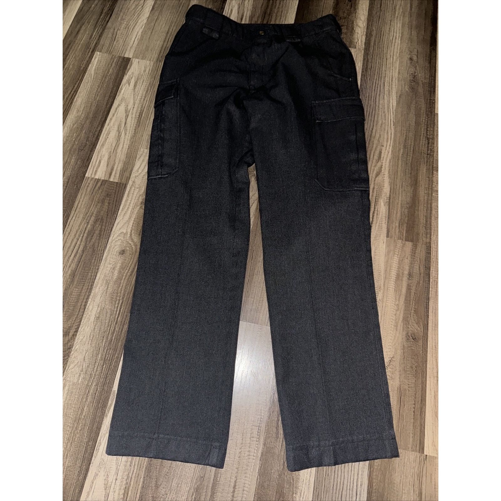 Vintage Military Security Combat Cargo Pants Heavyweight Grey 32x32 Size US 32 / EU 48 - 5 Thumbnail