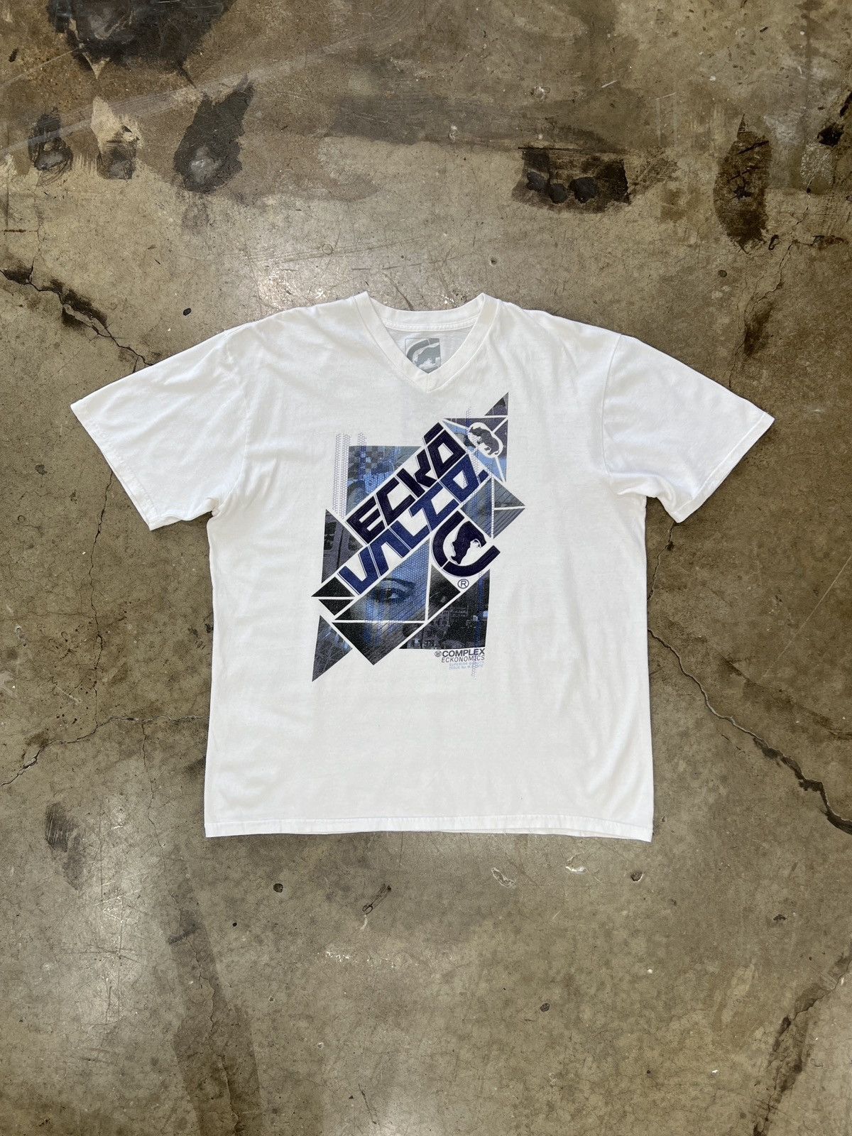 Ecko Unltd. Vintage Y2K Ecko x Complex Eckonomics Valto Tee XXL Size US XXL / EU 58 / 5 - 2 Thumbnail
