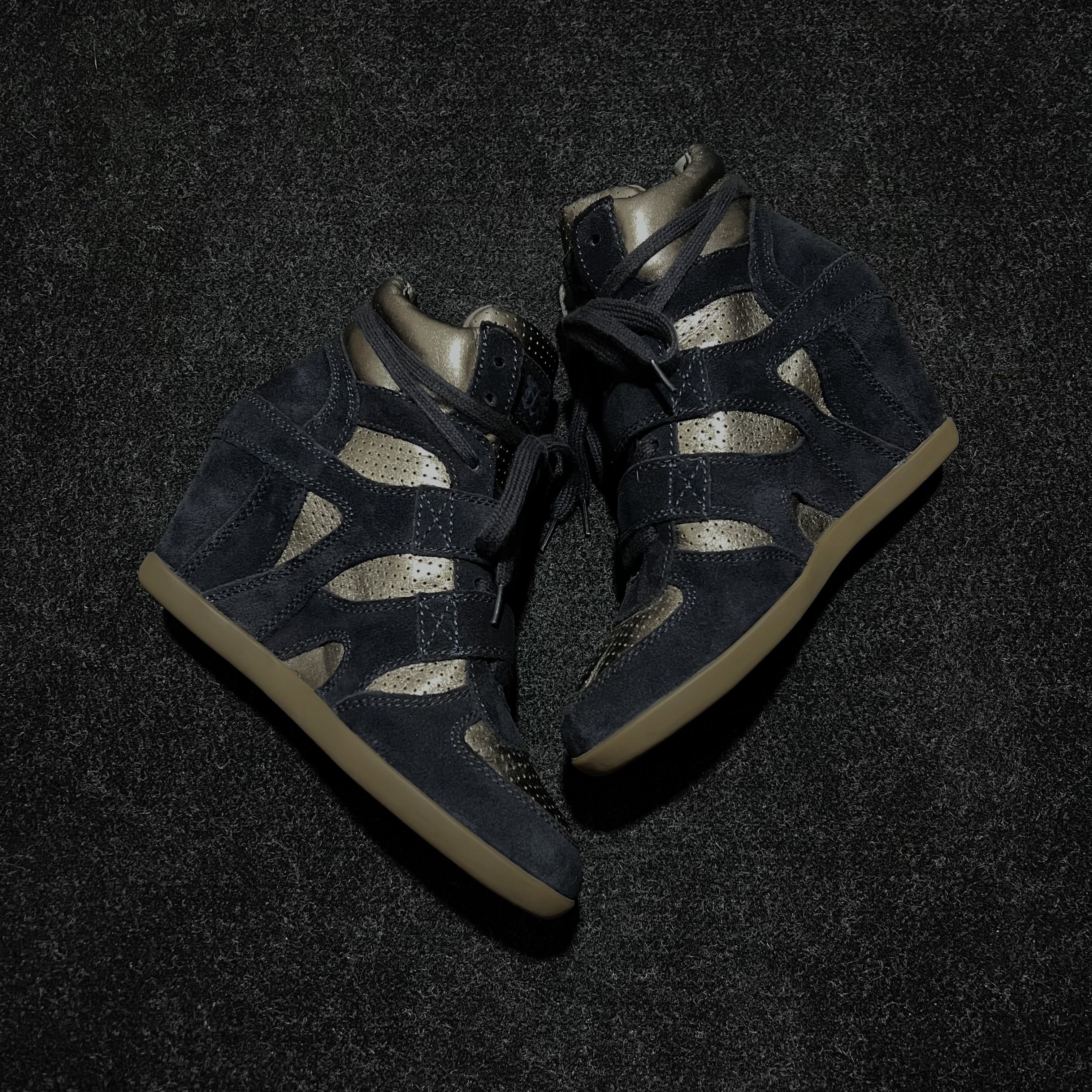 ASH ASH Limited Bea Suede/Leather Non Wedge Marant Bekett Style Size US 7 / IT 37 - 2 Thumbnail