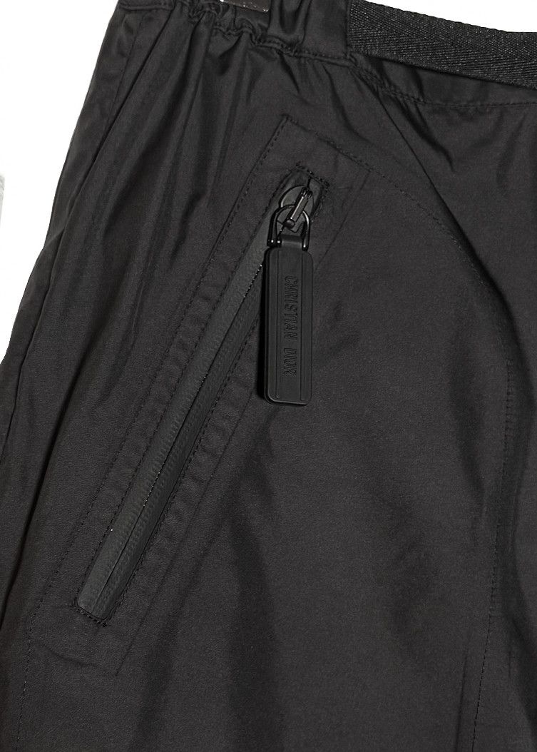 Dior Dior Black Utility Belted Rear-Pleated Mini Skirt Size 30" / US 8 / IT 44 - 7 Thumbnail