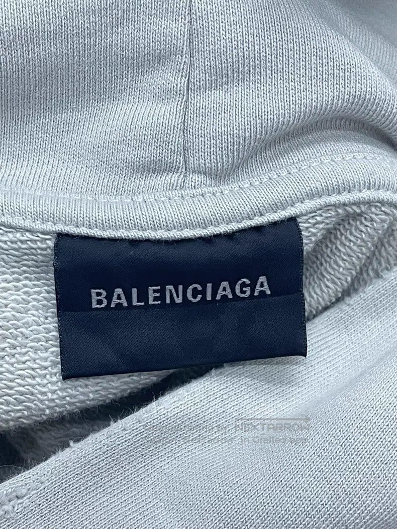 Balenciaga Balenciaga Cola Letter Embroidered Hoodie Sweatshirt Size US XXS / EU 40 - 4 Thumbnail