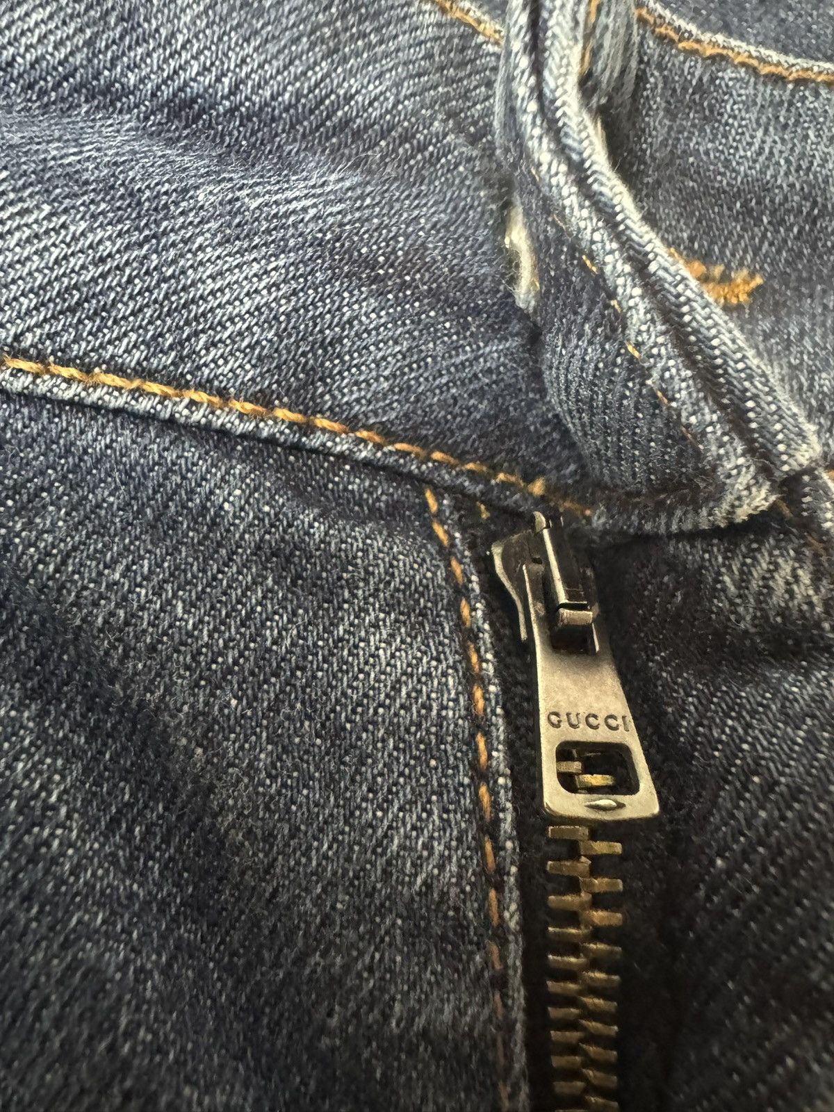 Gucci Gucci Vintage Slim Denim Jeans Made in Italy Dark Wash Size 26" / US 2 / IT 38 - 5 Thumbnail