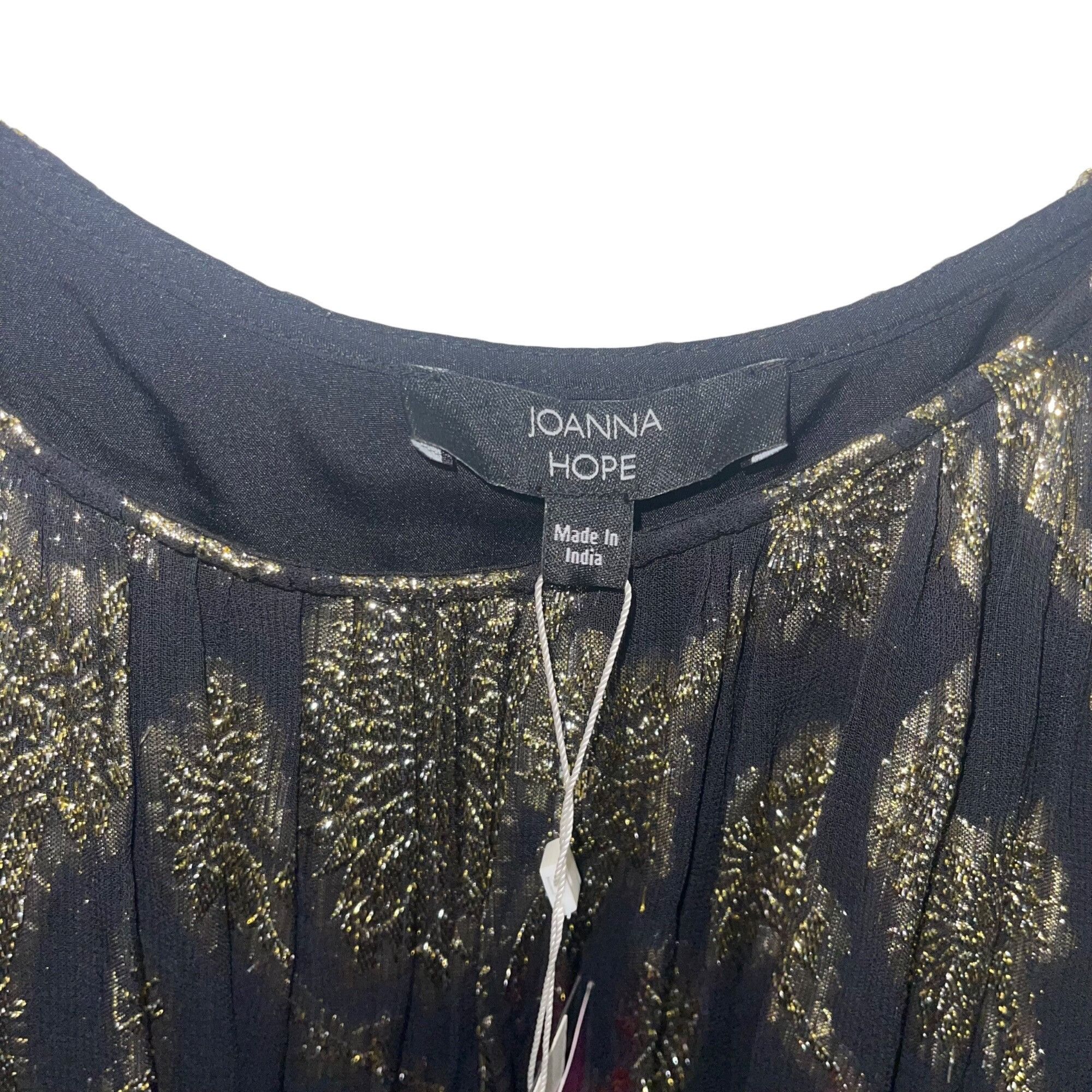 Other Joanna Hope Womens Dress Size 18 Black Lurex Maxi Size XXL / US 16-18 / IT 52-54 - 3 Thumbnail