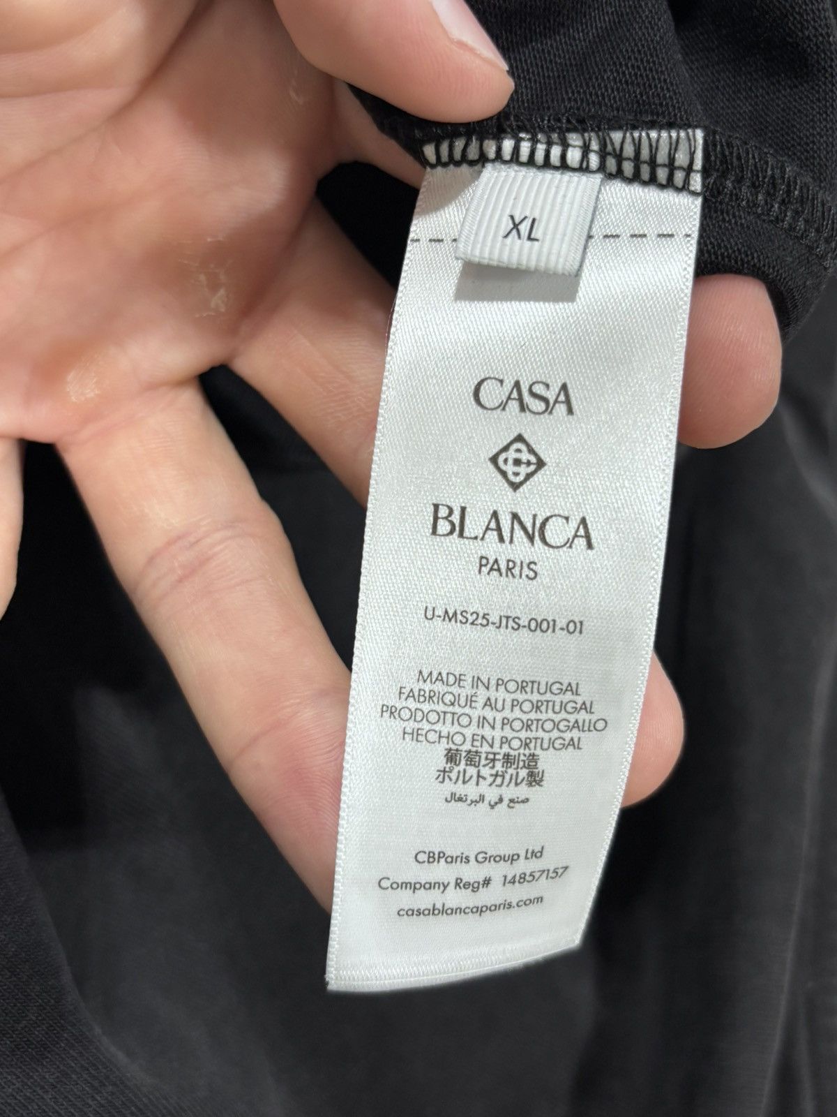 Casablanca Casablanca La Premonition Black Tee Size US XL / EU 56 / 4 - 6 Thumbnail