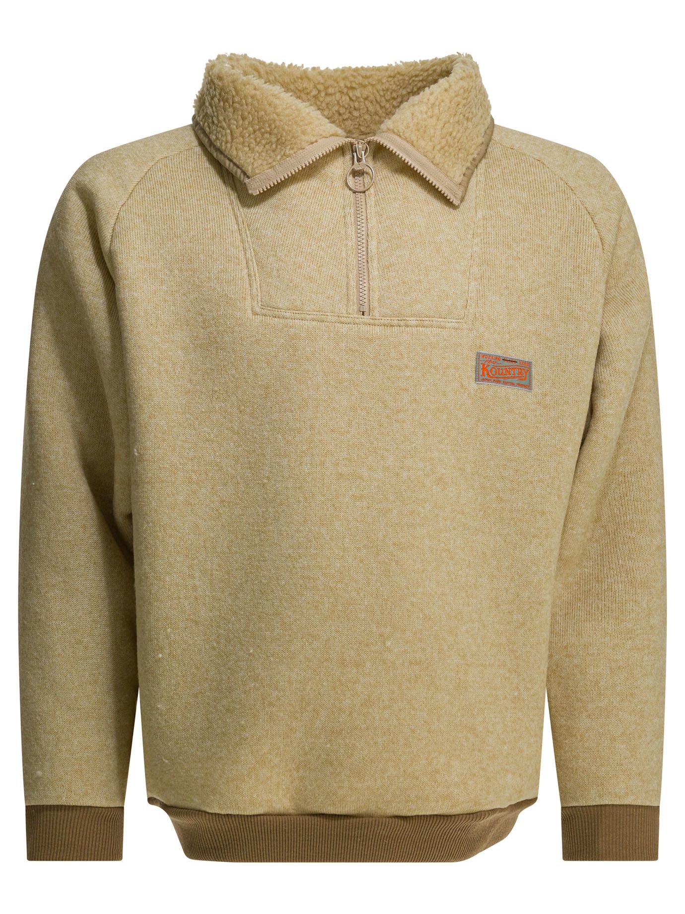 Kapital Alpine Half-Zip Sweatshirt tag size 5 Men - USA Duties Paid