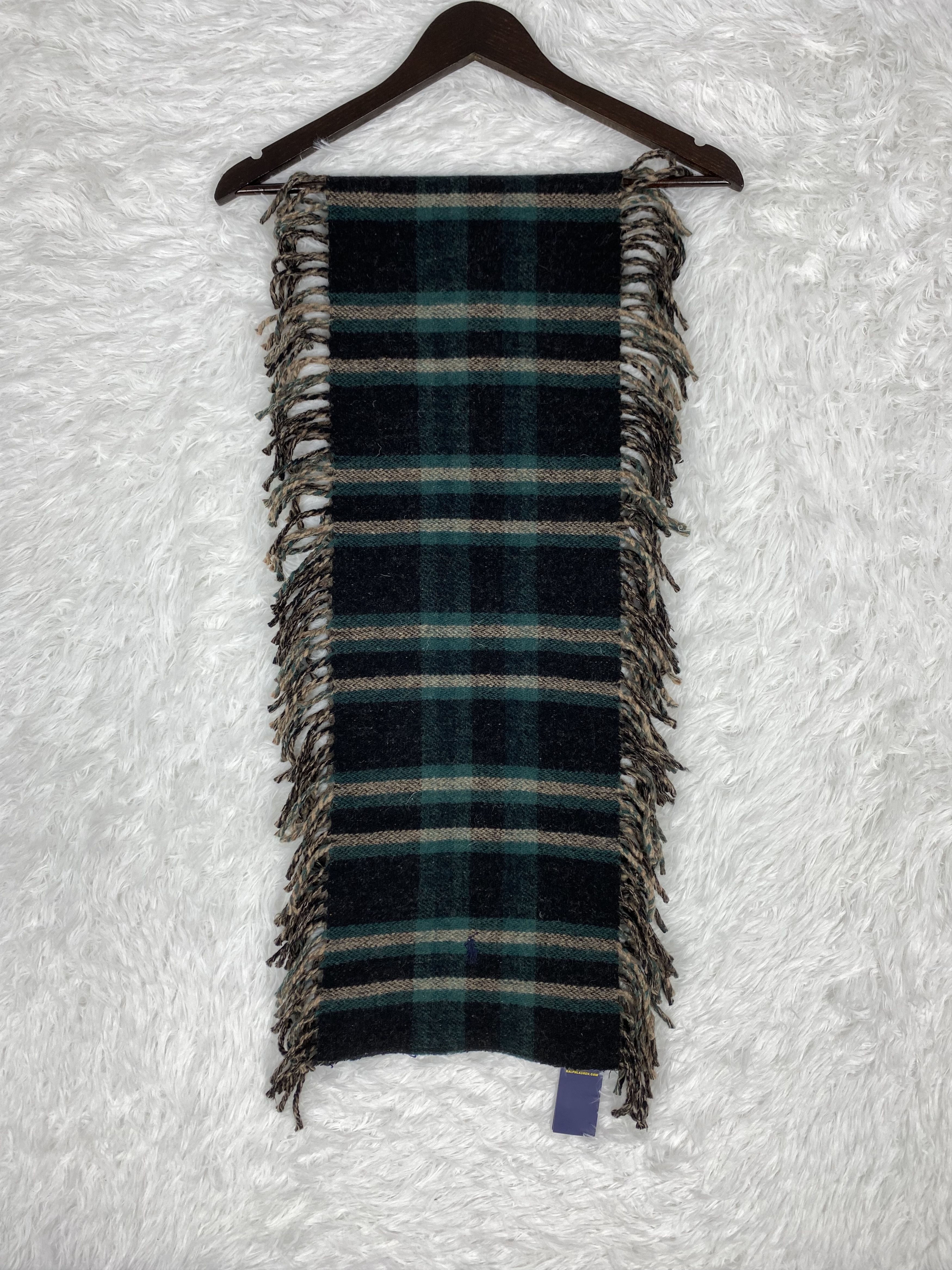 Polo Ralph Lauren Vintage Polo Ralph Lauren Scarf / Muffler Neckwear PM0030 Size ONE SIZE - 10 Thumbnail