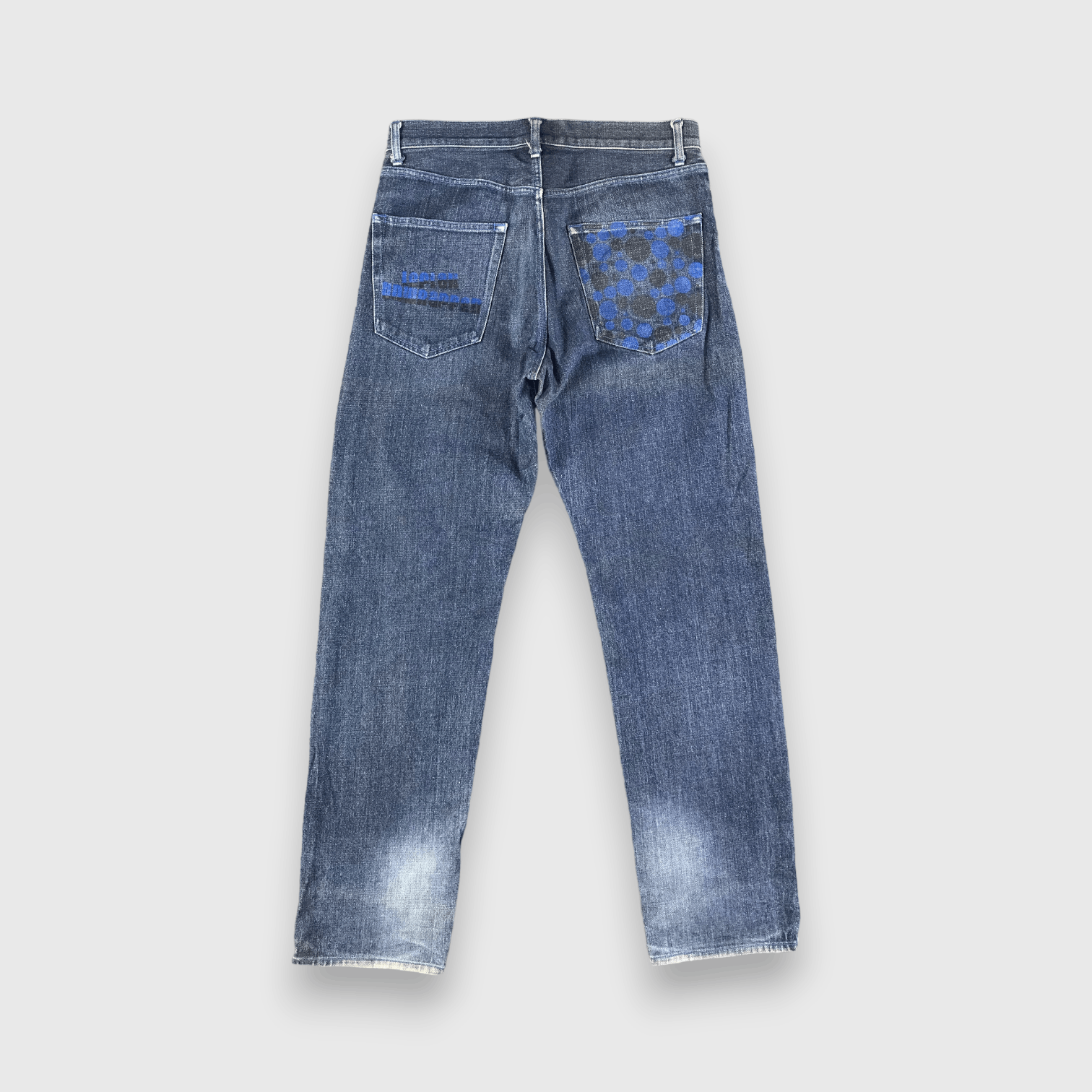 Japanese Brand Japanese Brand ILL Jeans Blue Straight Denim -J2710 Size US 34 / EU 50 - 2 Thumbnail
