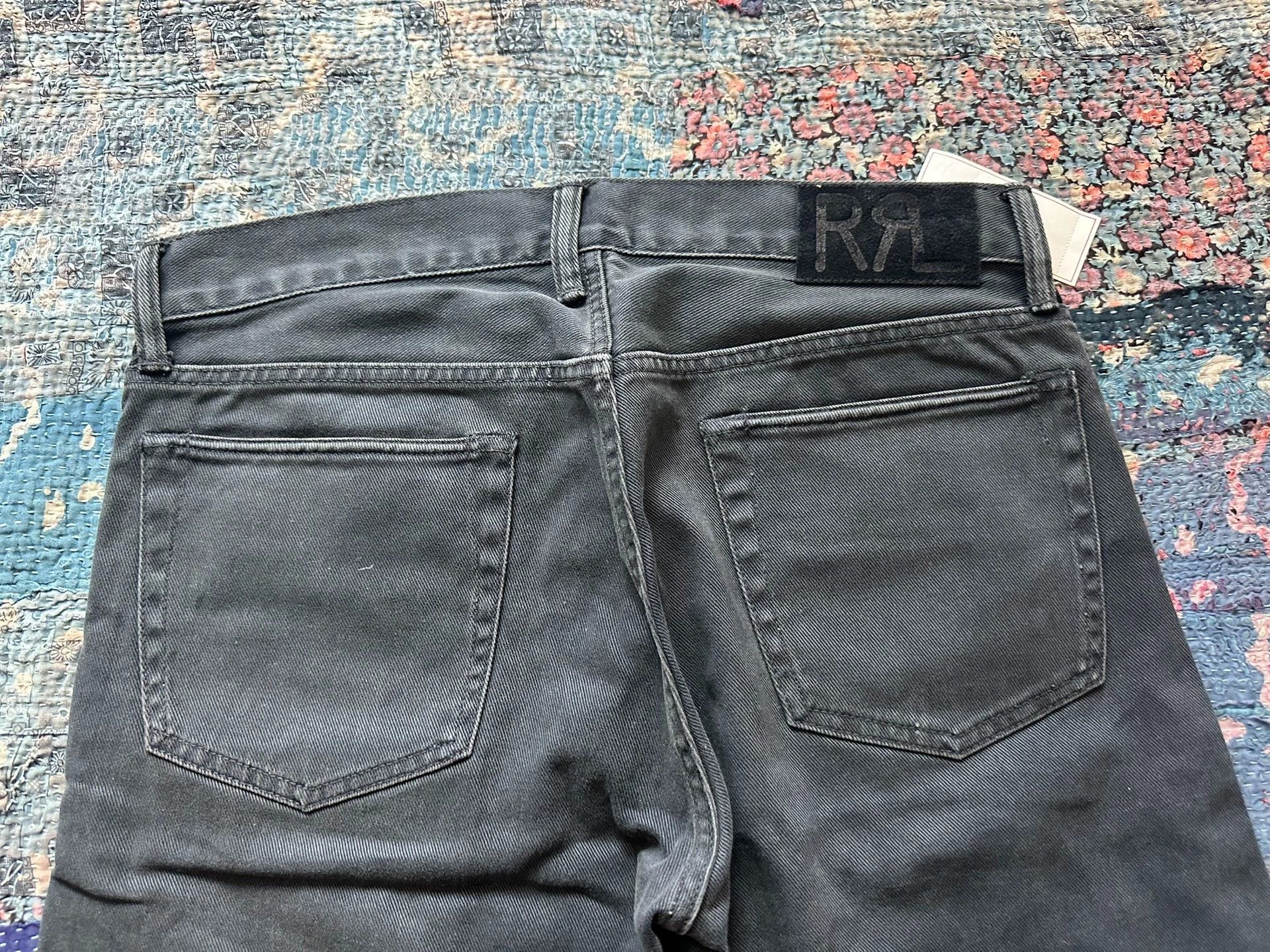 RRL Ralph Lauren RRL Distressed Vintage Long Pants 32x32 China NWT Size US 32 / EU 48 - 4 Thumbnail
