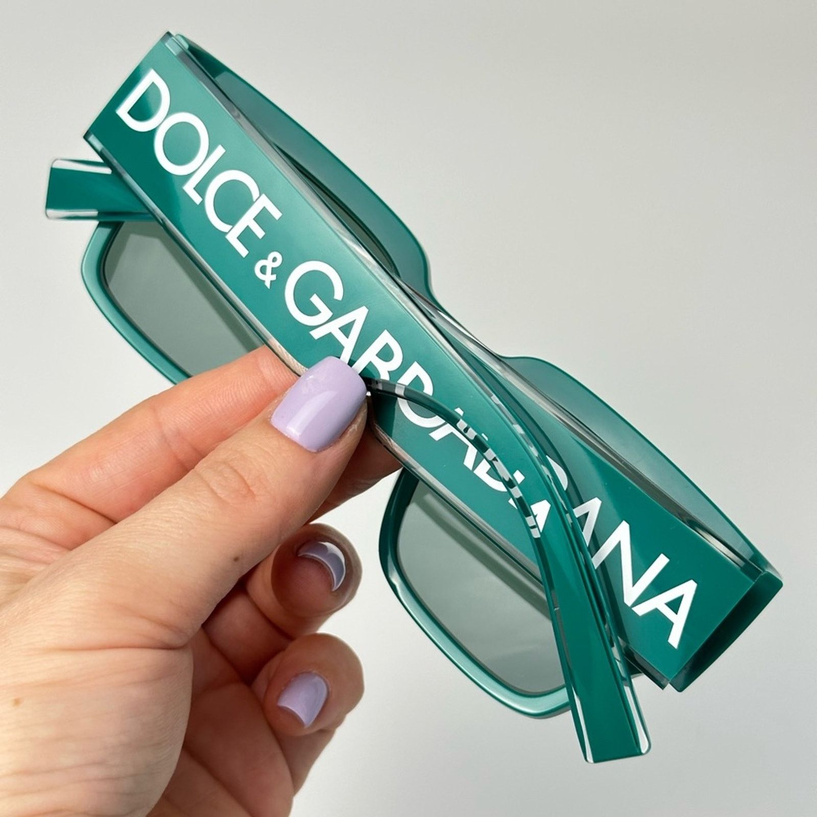 Dolce & Gabbana NEW DOLCE&GABBANA DG6184 331182 Green/Petrol Green Mirror Size ONE SIZE - 7 Thumbnail