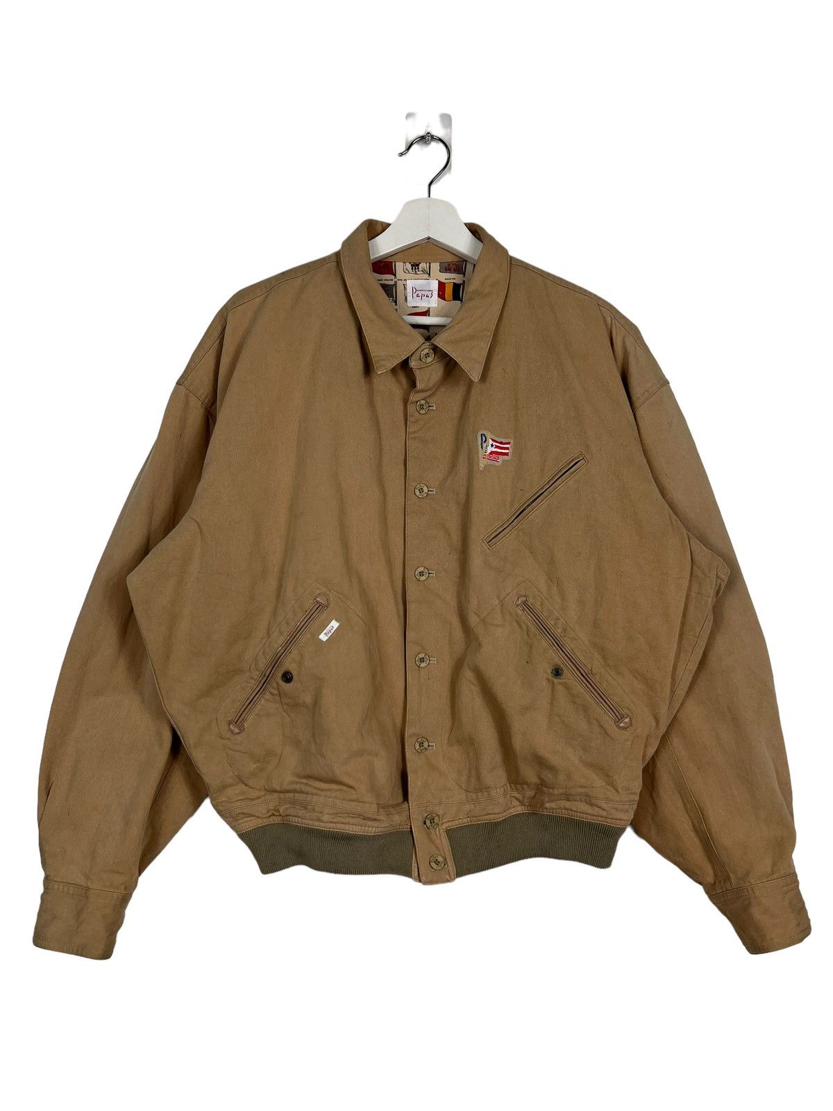 Japanese Brand 🔥 TOKYO HARAJUKU STYLE BY PAPAS BOMBER JACKET Size US M / EU 48-50 / 2 - 3 Thumbnail