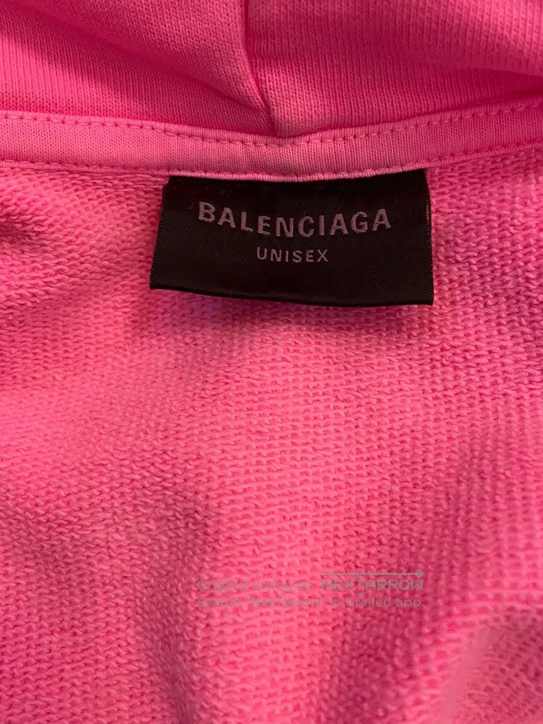 Balenciaga Balenciaga Pink Hooded Zipper Jacket Size US S / EU 44-46 / 1 - 3 Thumbnail