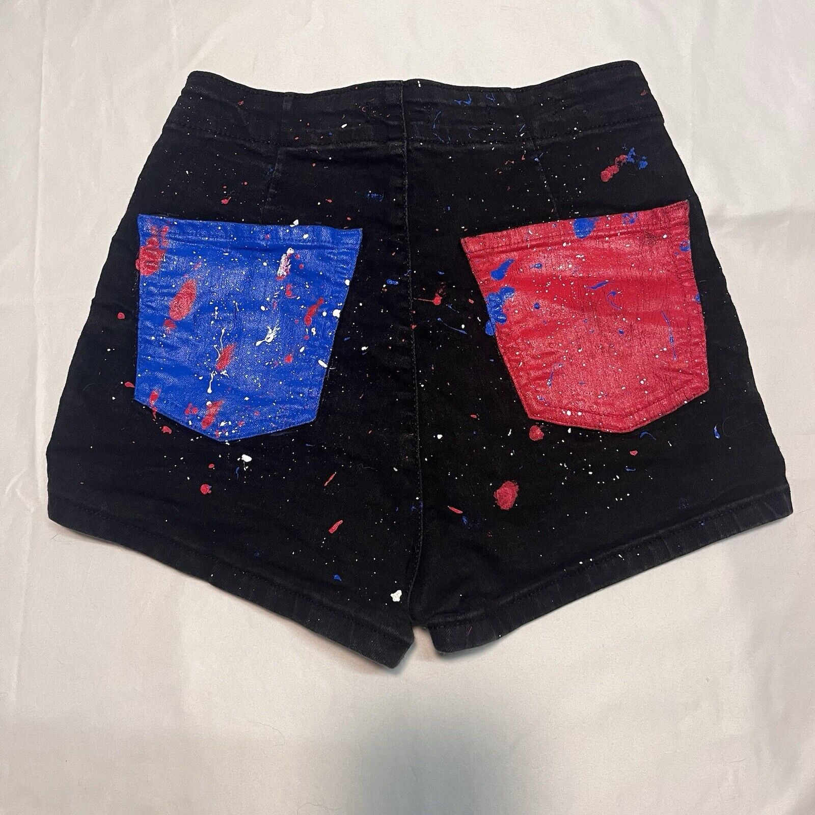 Other Wild Fable Paint Splattered Highest Rise Shorts Customized Size 27" / US 4 / IT 40 - 1 Thumbnail
