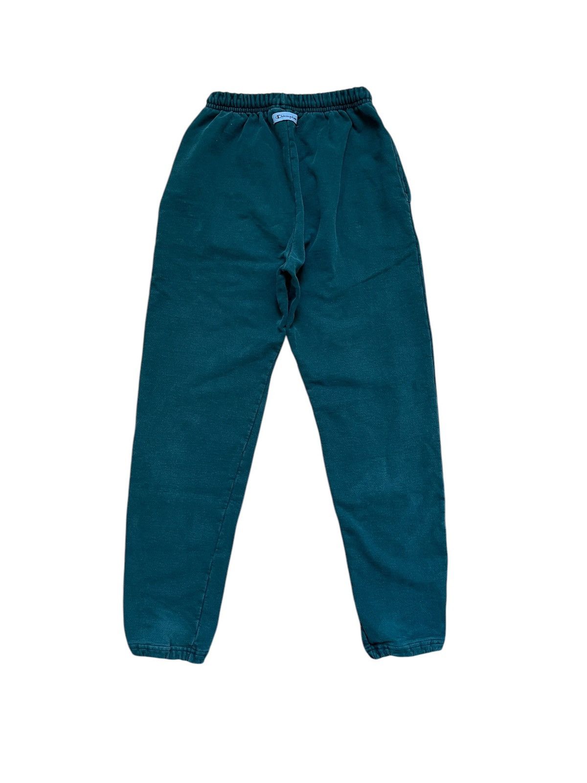 Champion Vintage 90s Champion Forrest Green Baggy Sweatpants Size 28" / US 6 / IT 42 - 3 Thumbnail