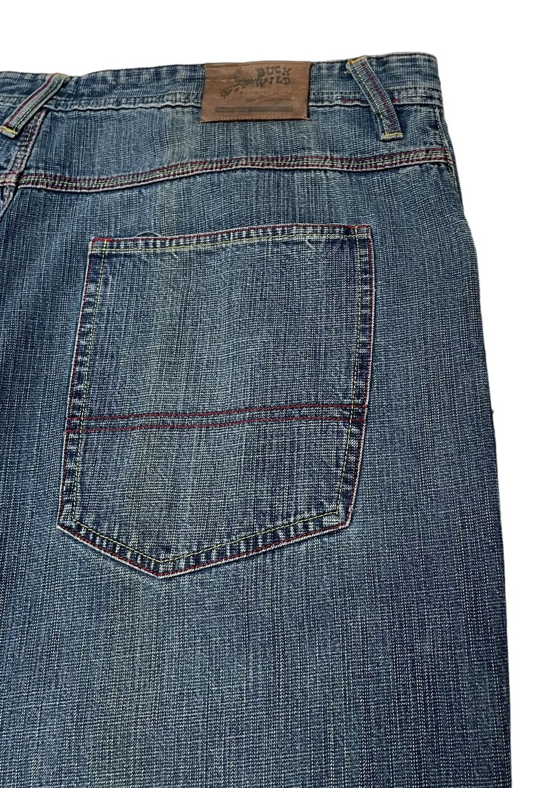 Designer × Japanese Brand × Vintage Vintage Japanese Brand Meoshe Baggy Jeans 2000s Size US 40 / EU 56 - 9 Thumbnail