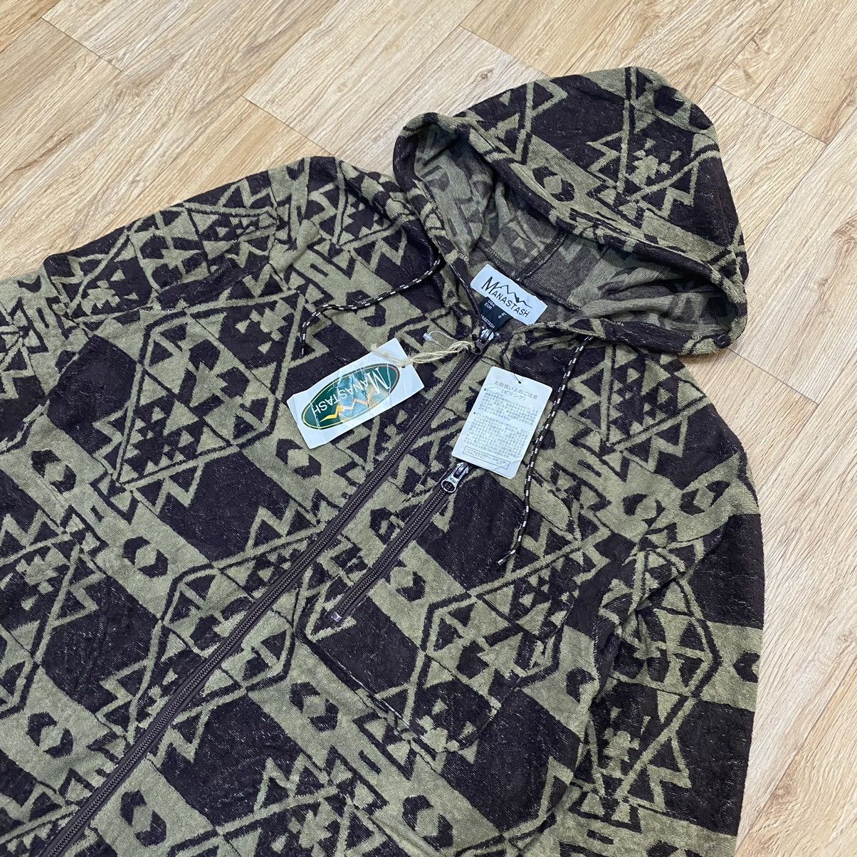 Manastash 2000s New With Tag Manastash Navajo Zip up Hoodie Size US M / EU 48-50 / 2 - 2 Thumbnail