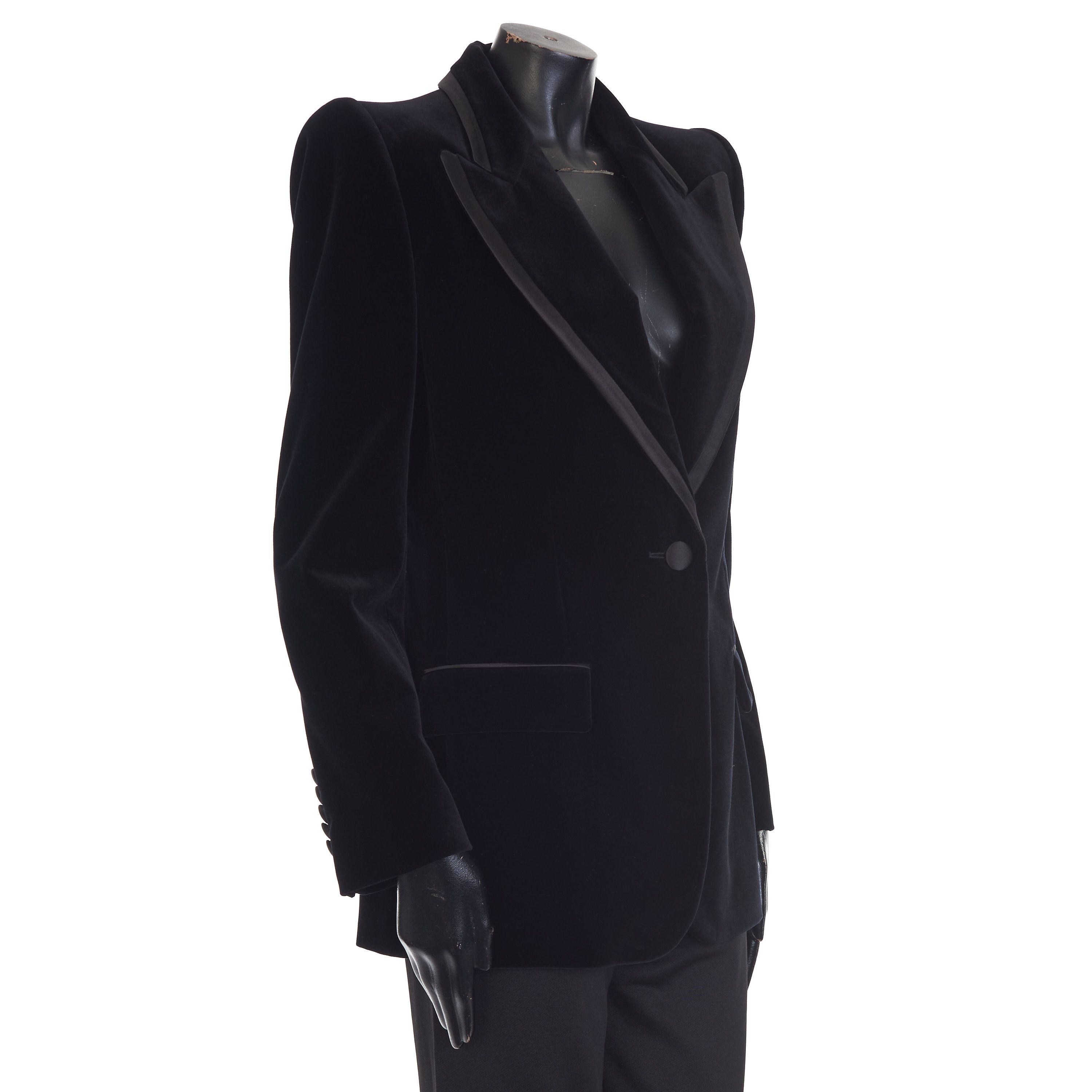 Gucci Single-breasted Velvet Jacket Size M / US 6-8 / IT 42-44 - 8 Thumbnail