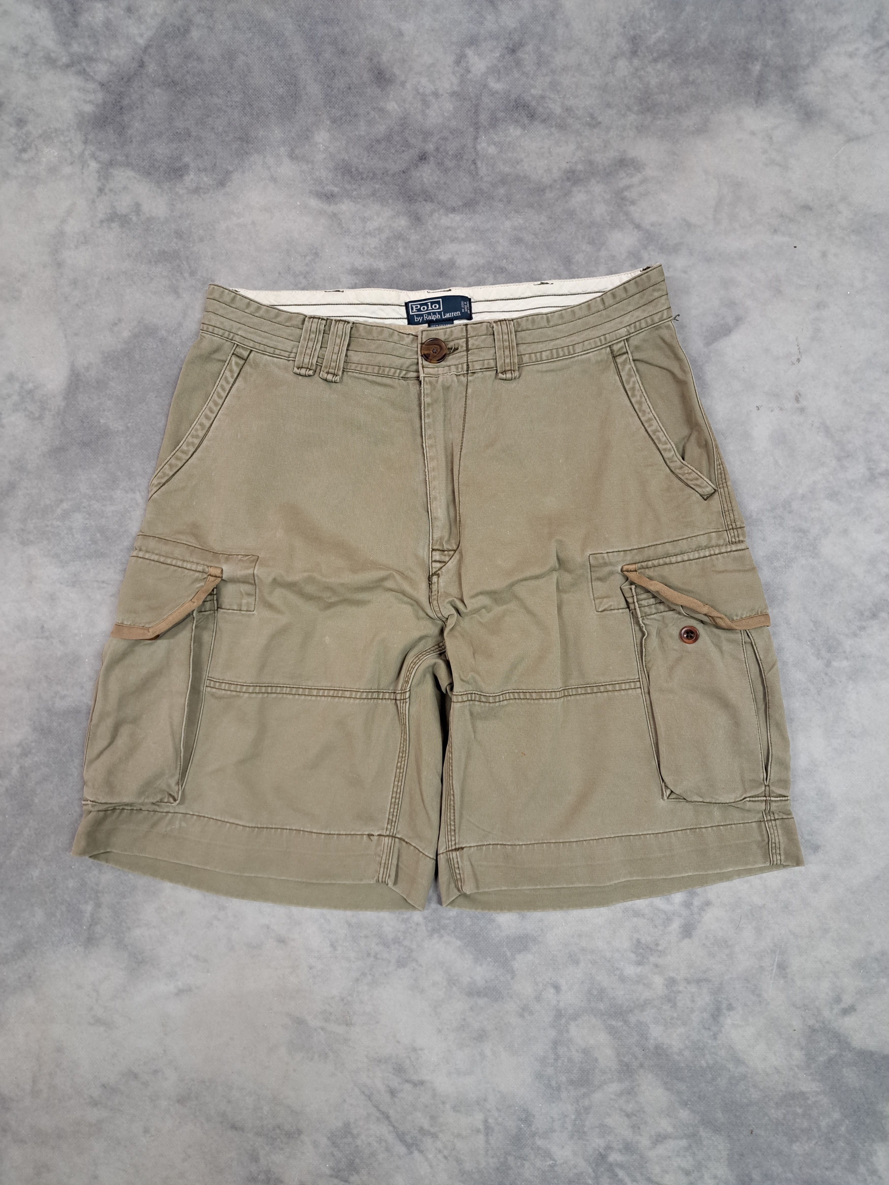 Polo Ralph Lauren Vintage 90s Polo Ralph Lauren Utility Cargo Pants Khaki Size US 34 / EU 50 - 1 Thumbnail