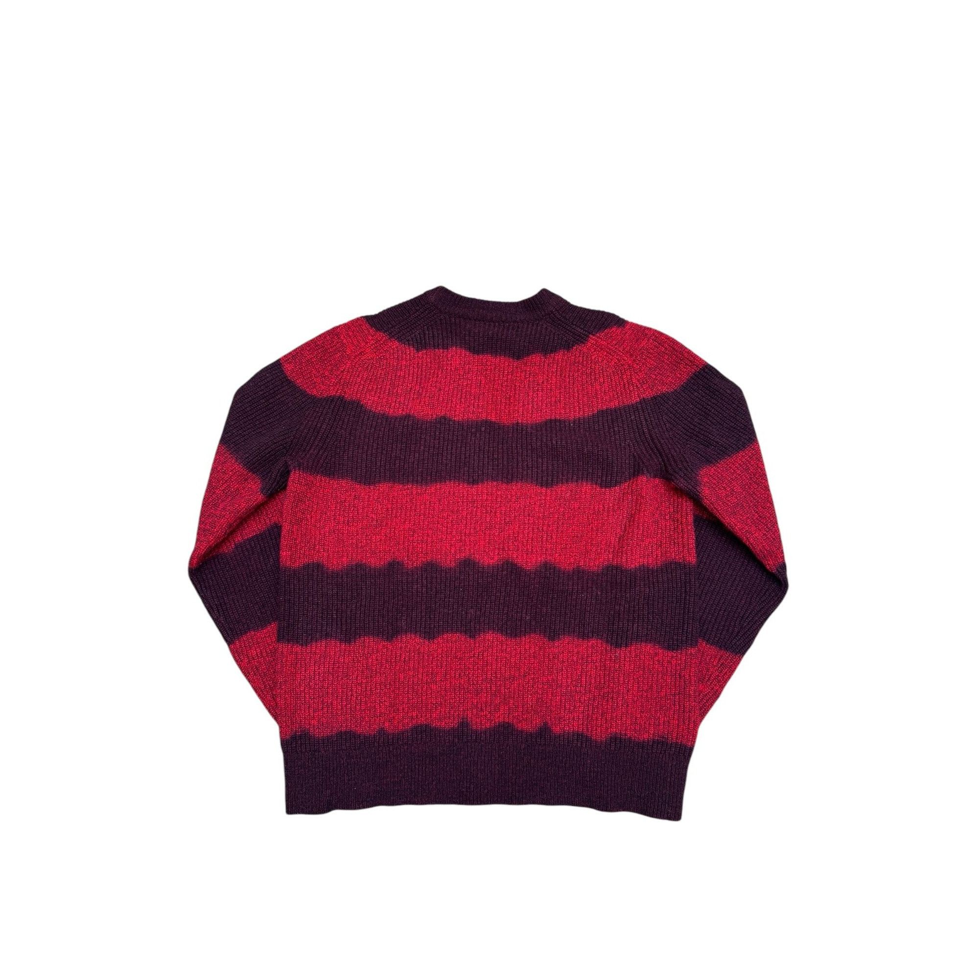 Calvin Klein Brown Red Wool Sweater Size US M / EU 48-50 / 2 - 3 Thumbnail