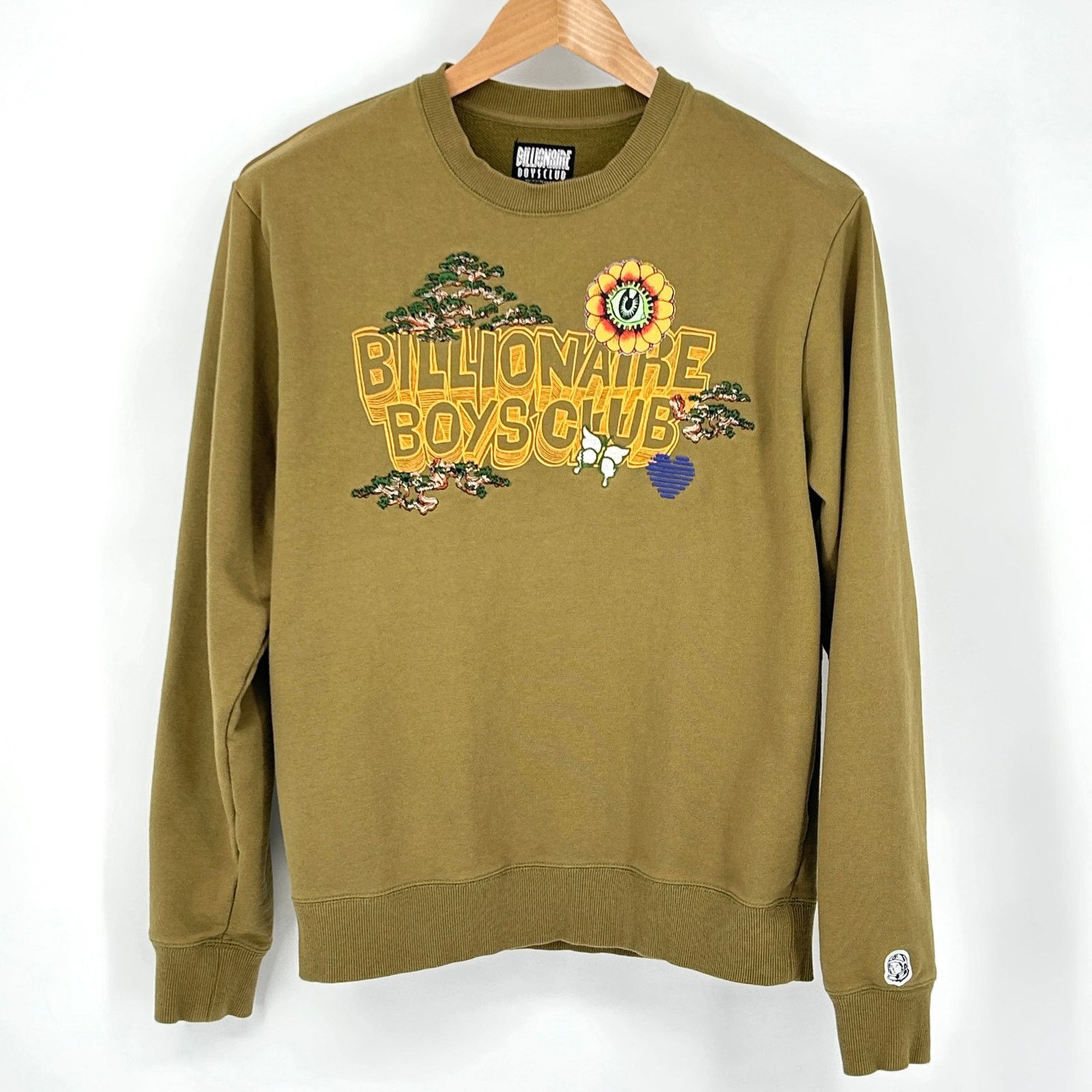Billionaire Boys Club Billionaire Boys Club BBC Graphic Sweatshirt Men's Olive M Size US M / EU 48-50 / 2 - 1 Thumbnail