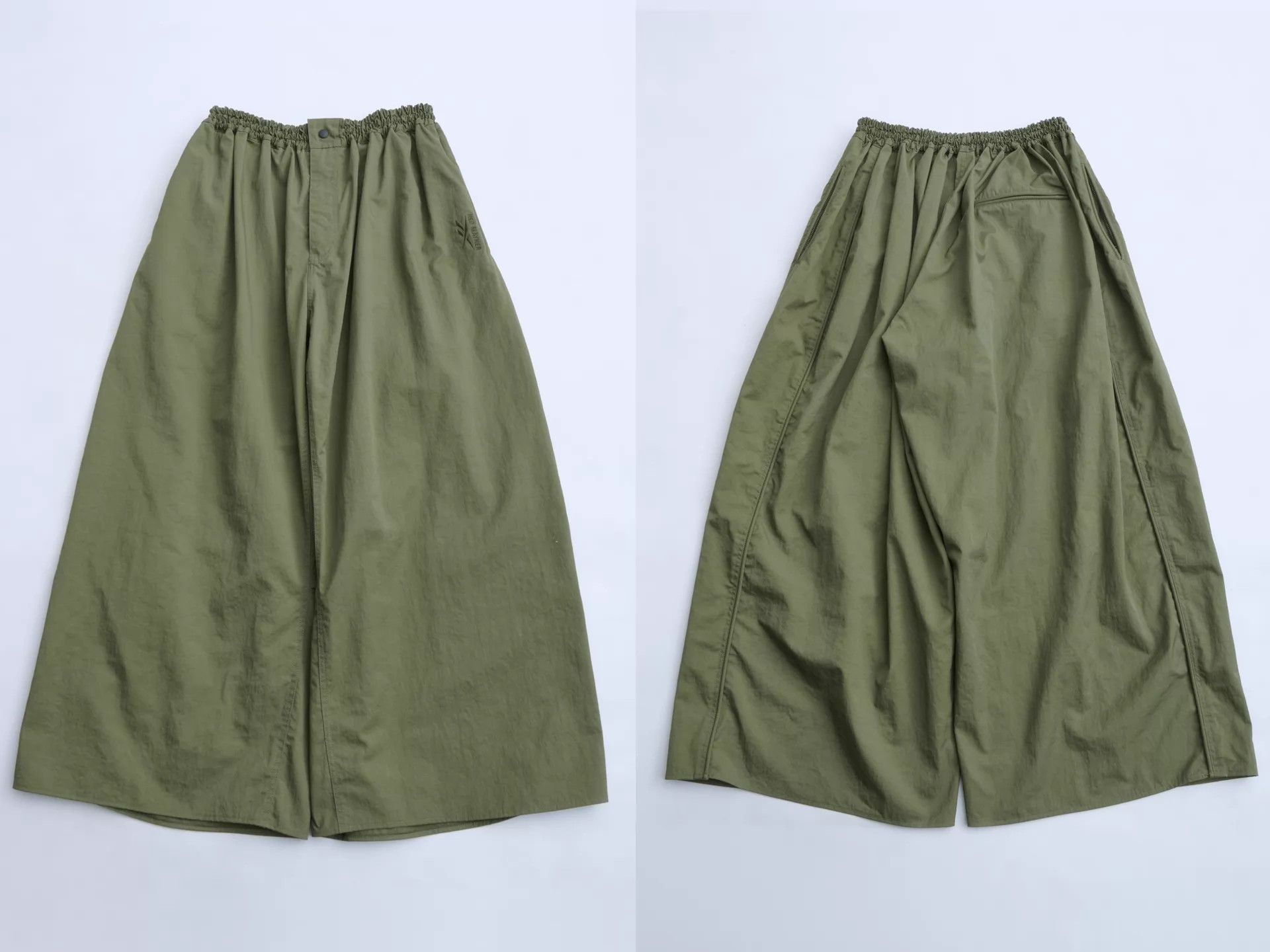 Hed Mayner Hed Mayner x Reebok Green Wide-Leg Pants Size L Size US 34 / EU 50 - 7 Thumbnail