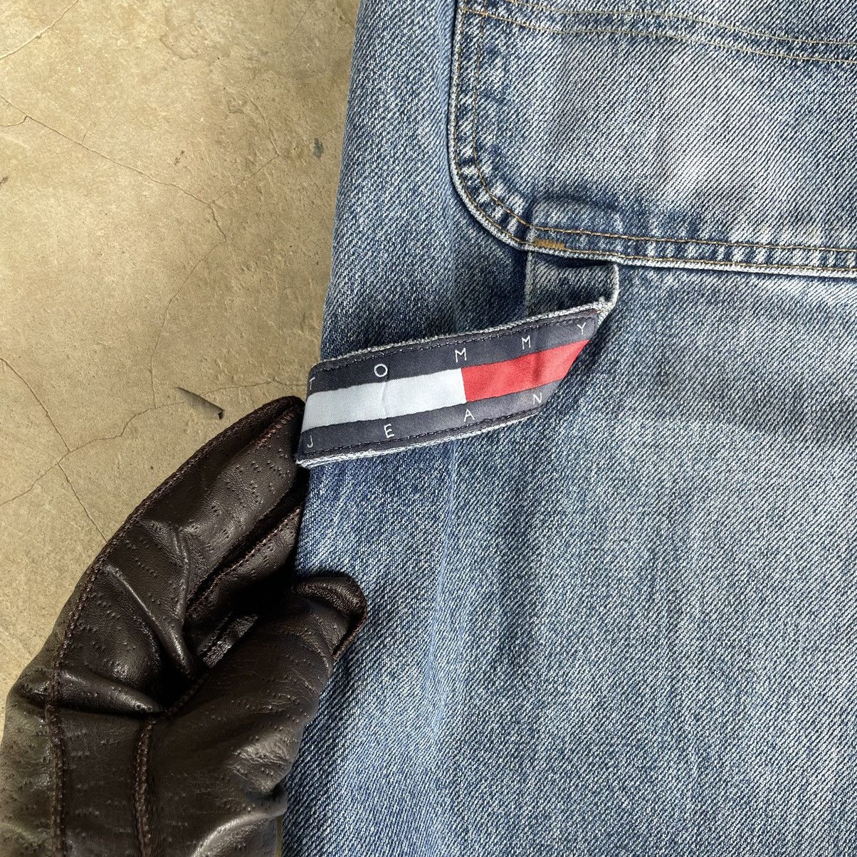 JNCO TOMMY HILLFIGER BAGGY HIP HOP SKATE BIG FLAG CARPENTER JEANS Size US 40 / EU 56 - 16 Thumbnail