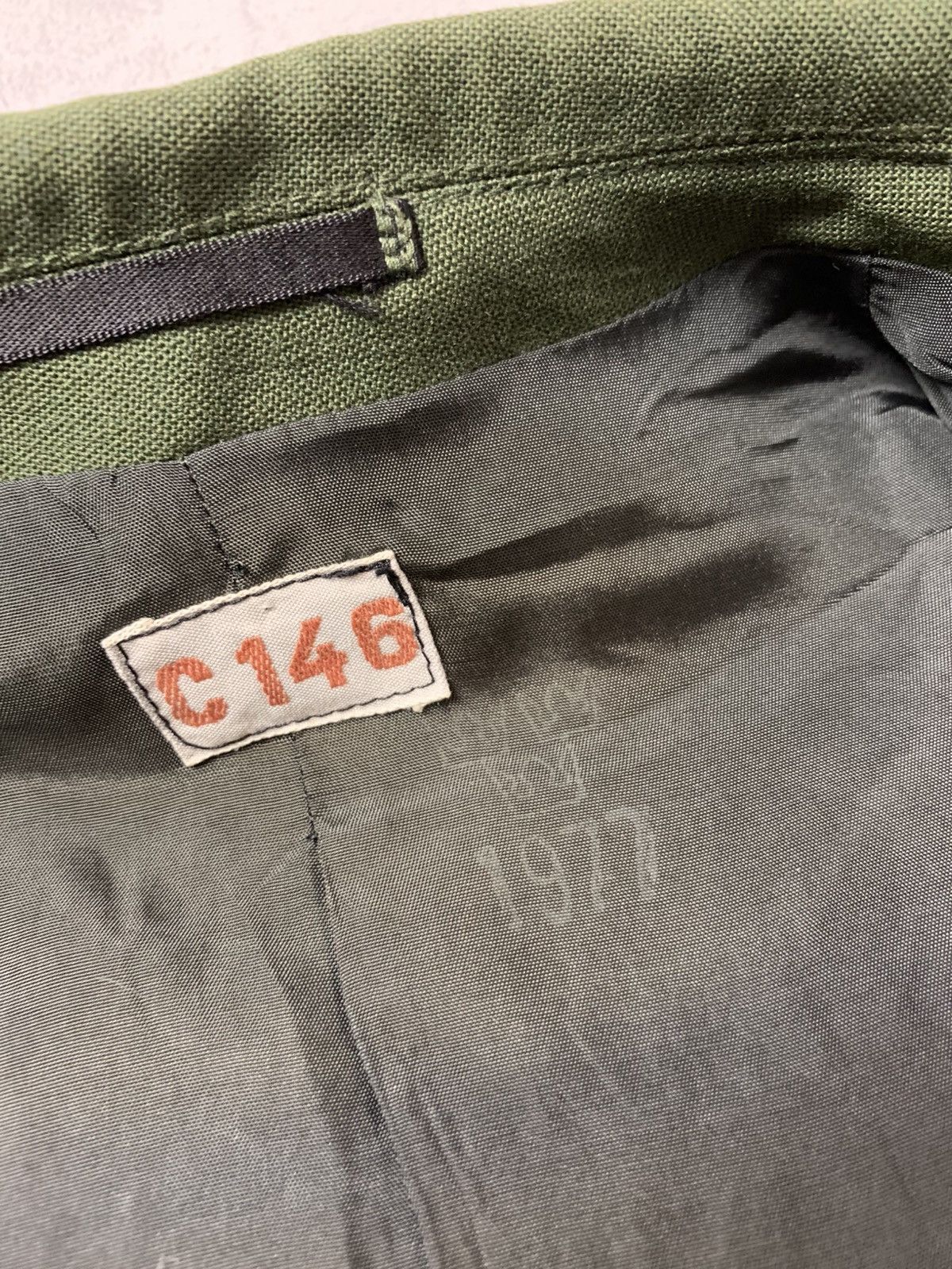 Vintage 80s Cropped Swedish Army Jacket Boxy Vintage Y2K Size US M / EU 48-50 / 2 - 10 Thumbnail