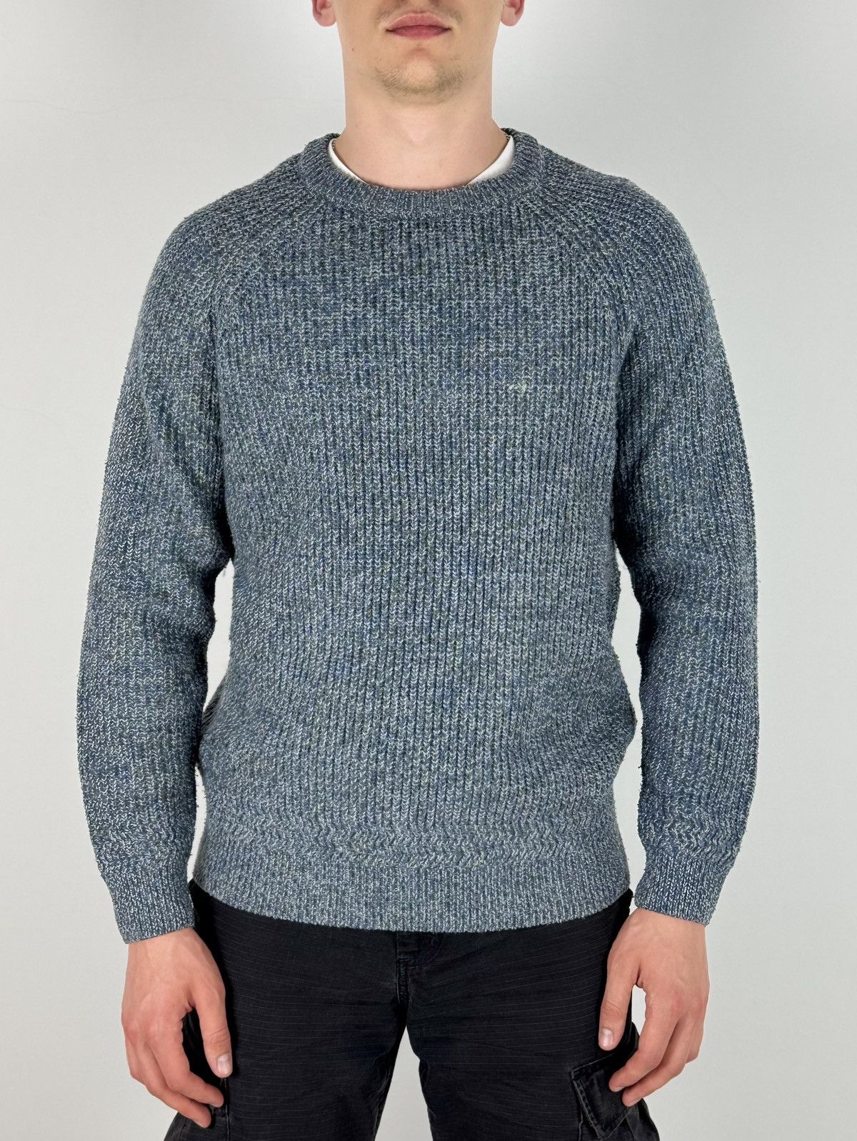 Folk Mixed Knit Sweater