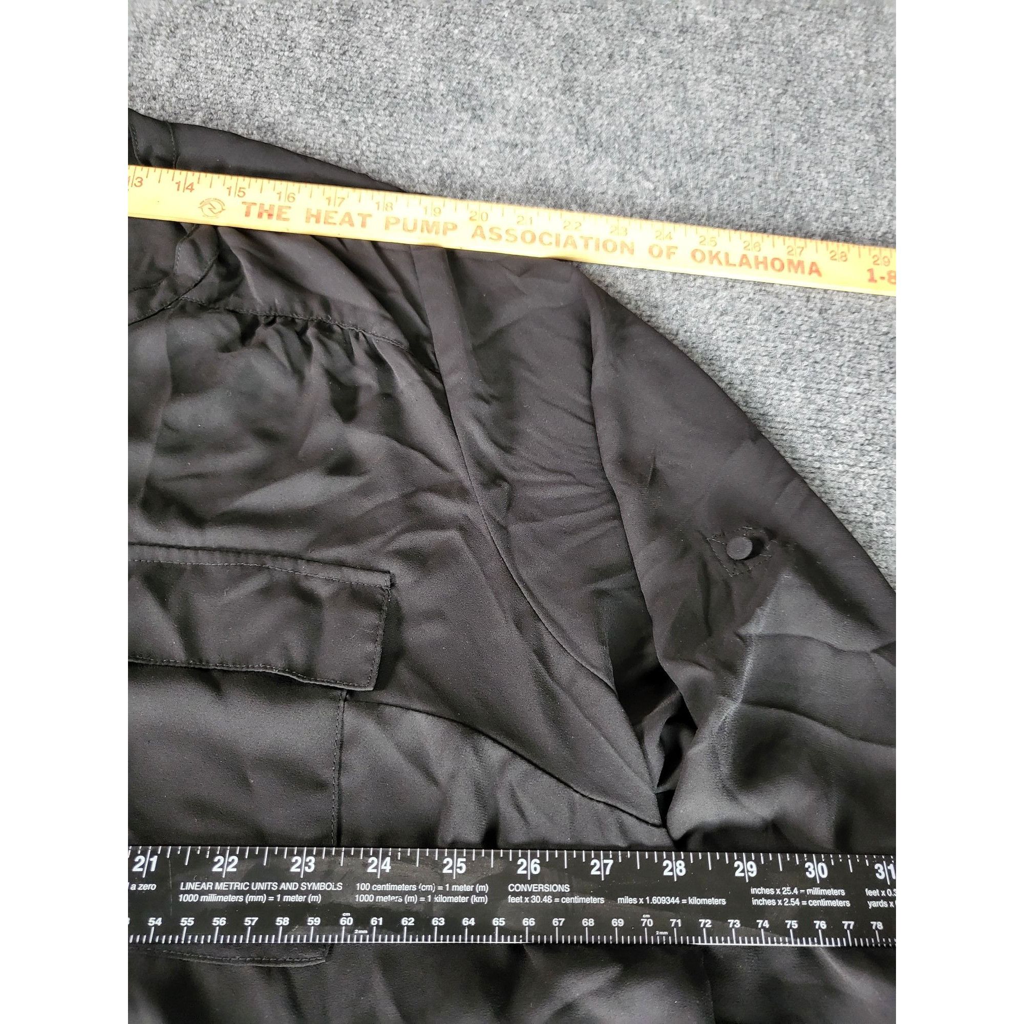 Torrid Torrid Harper Georgette Blouse Women Sz 5X Black Collared Sh Size 4XL / US 24-26 - 4 Thumbnail