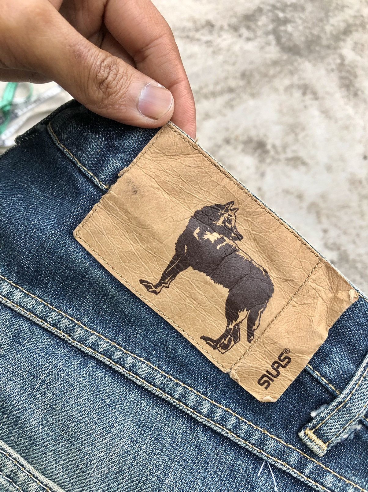 Japanese Brand × Silas VINTAGE SILAS DISTRESSED DENIM Size US 34 / EU 50 - 5 Thumbnail