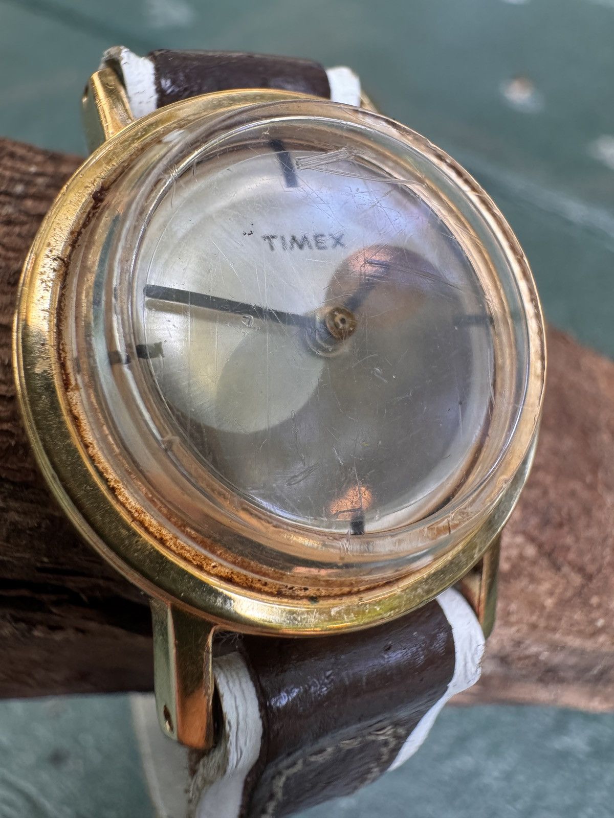 Timex Vtg 1969 Timex Pakter/Krauss Yin-Yang Color Flick Wind Watch Size ONE SIZE - 1 Thumbnail