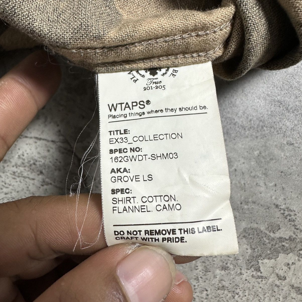 Wtaps Vintage Wtaps Camo Catton Flannel Size US S / EU 44-46 / 1 - 9 Thumbnail