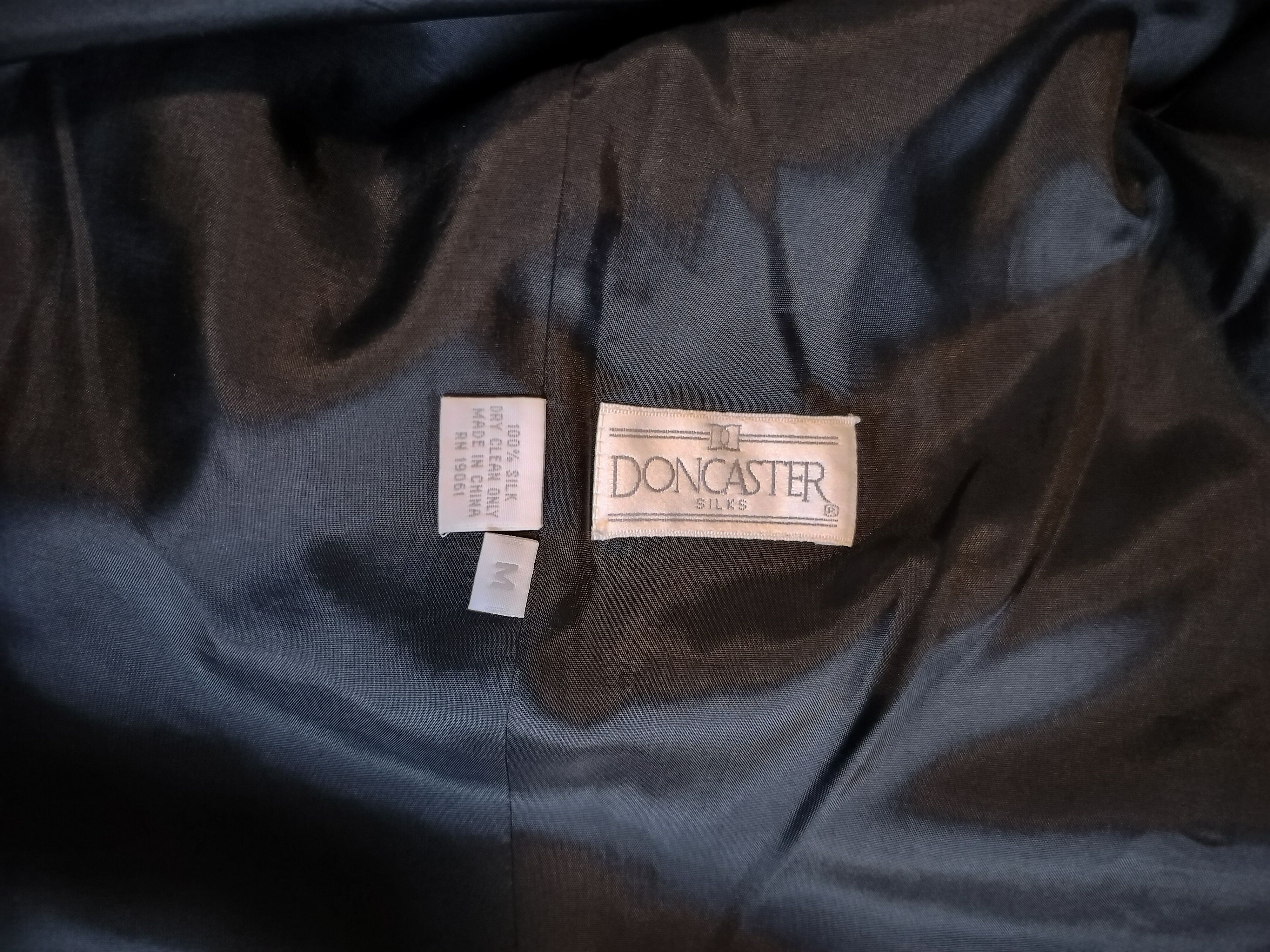 Other Doncaster 100% Woven Silk Coat Size M / US 6-8 / IT 42-44 - 3 Thumbnail