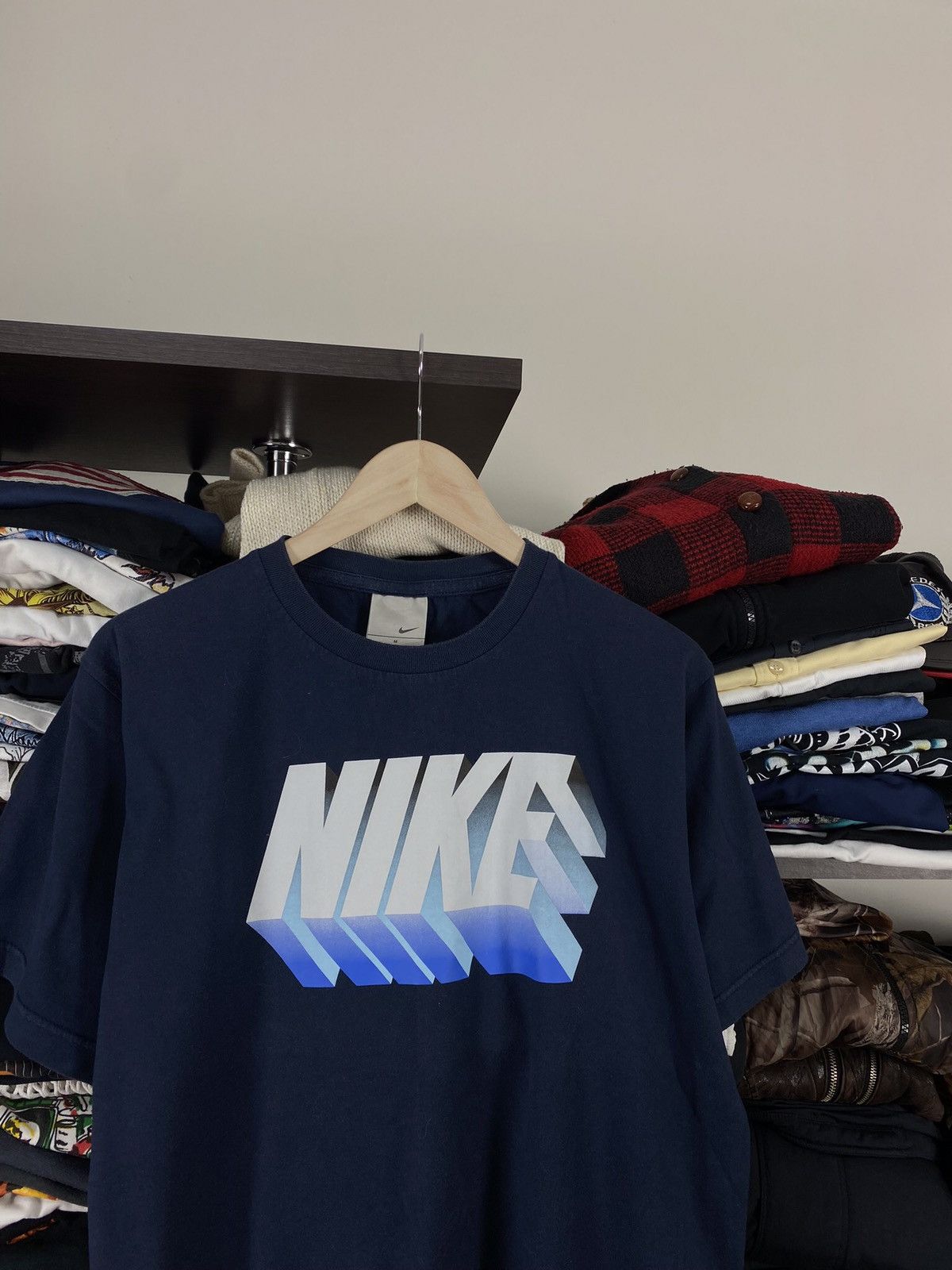 Nike × Vintage Vintage Nike 00s Tag Graphic Tee Size US M / EU 48-50 / 2 - 4 Thumbnail