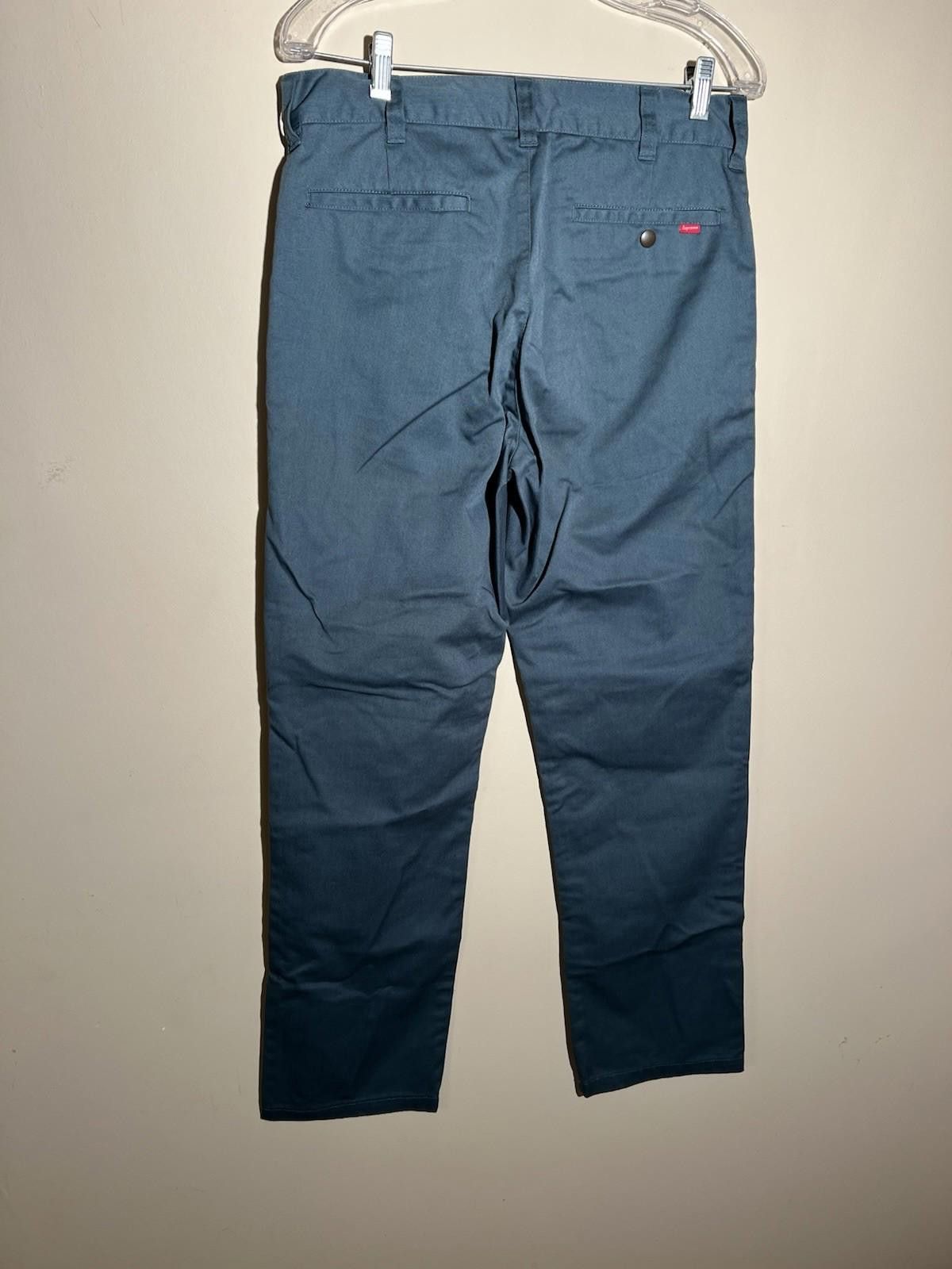 Supreme SS17 Supreme Work Pants Green 30 Brand New Size US 30 / EU 46 - 4 Thumbnail