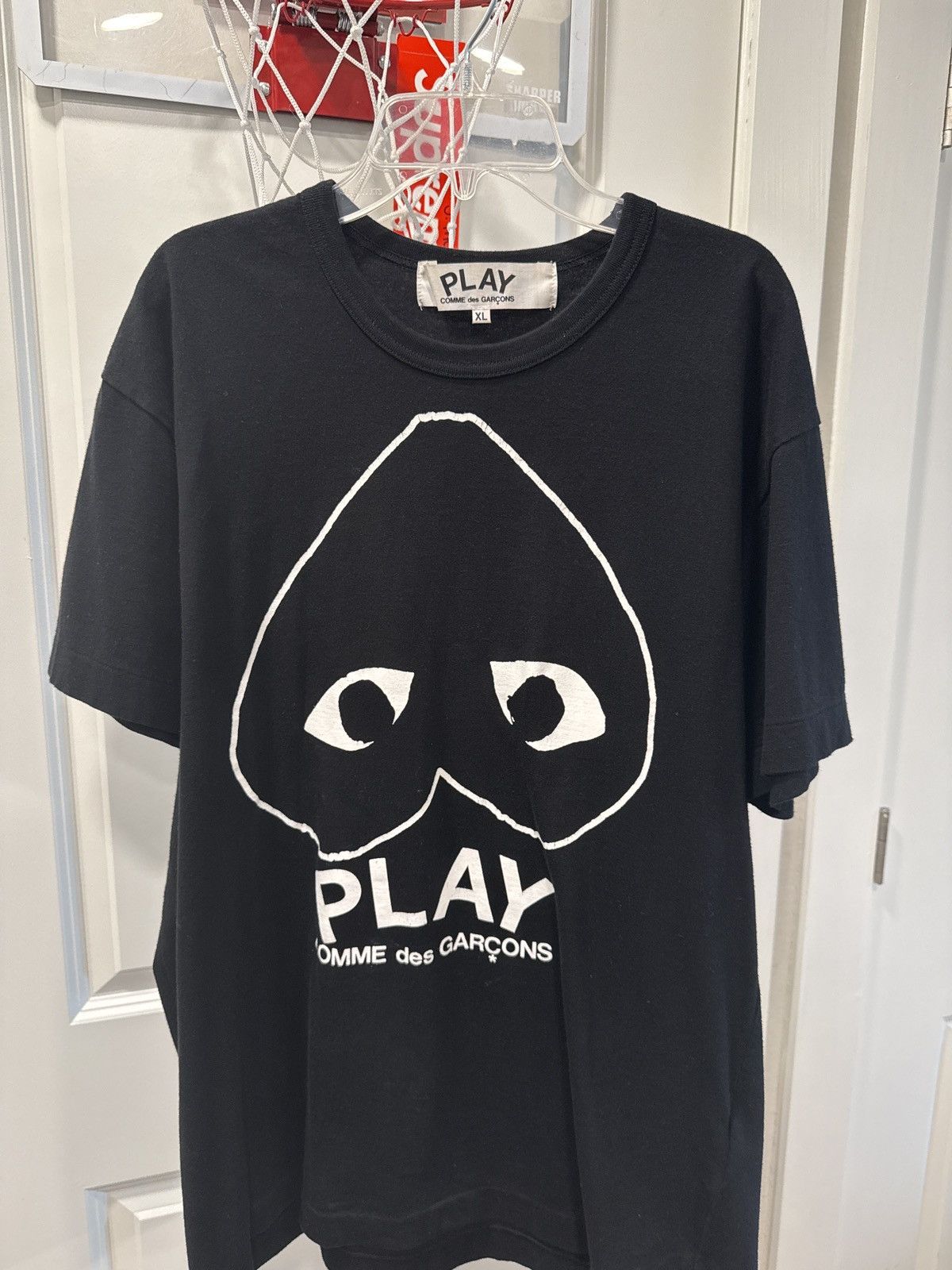 Comme des Garcons Comme Des garçon - big heart tee Size US XL / EU 56 / 4 - 1 Thumbnail