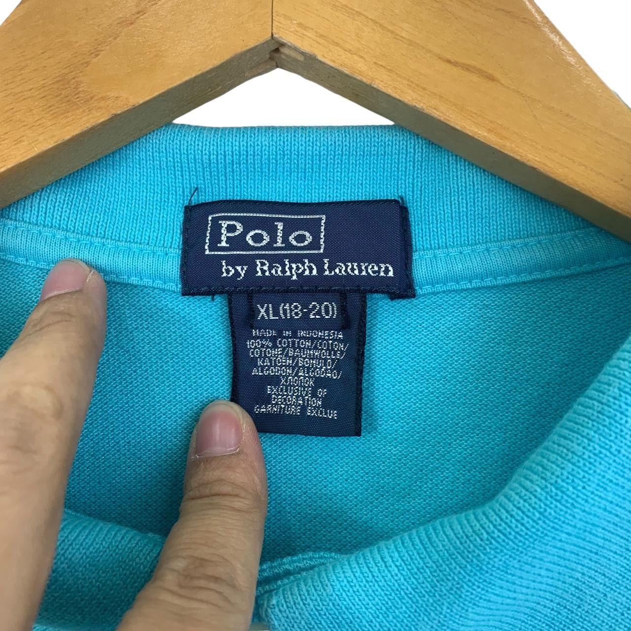 Polo Ralph Lauren Vintage POLO RALPH LAUREN Small Pony Slim Fit Tee Shirt Top Size XL / US 12-14 / IT 48-50 - 3 Thumbnail