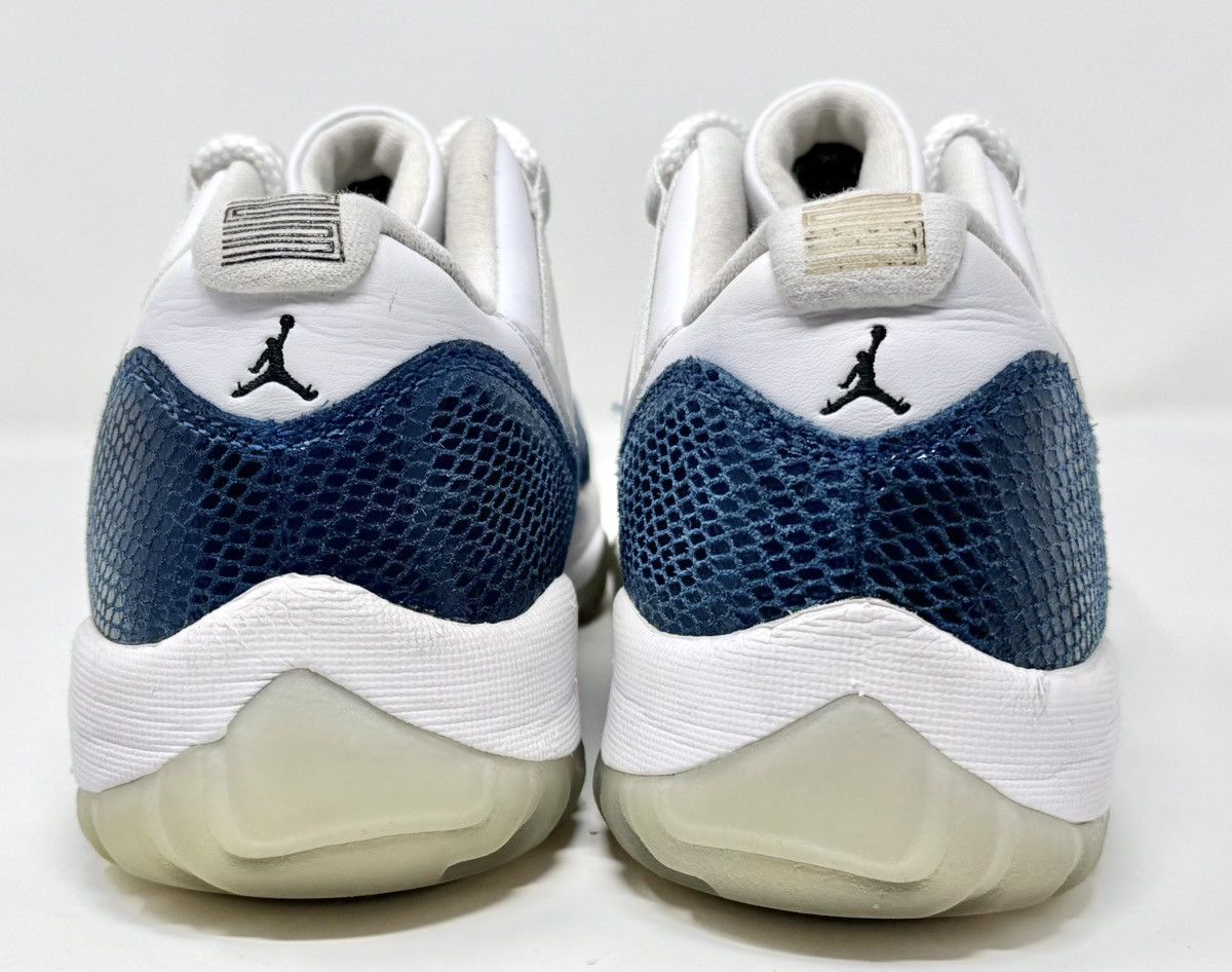 Jordan Brand × Nike Nike Air Jordan XI 11 Low Navy Snakeskin 2019 Retro size 8.5 Size US 8.5 / EU 41-42 - 5 Thumbnail