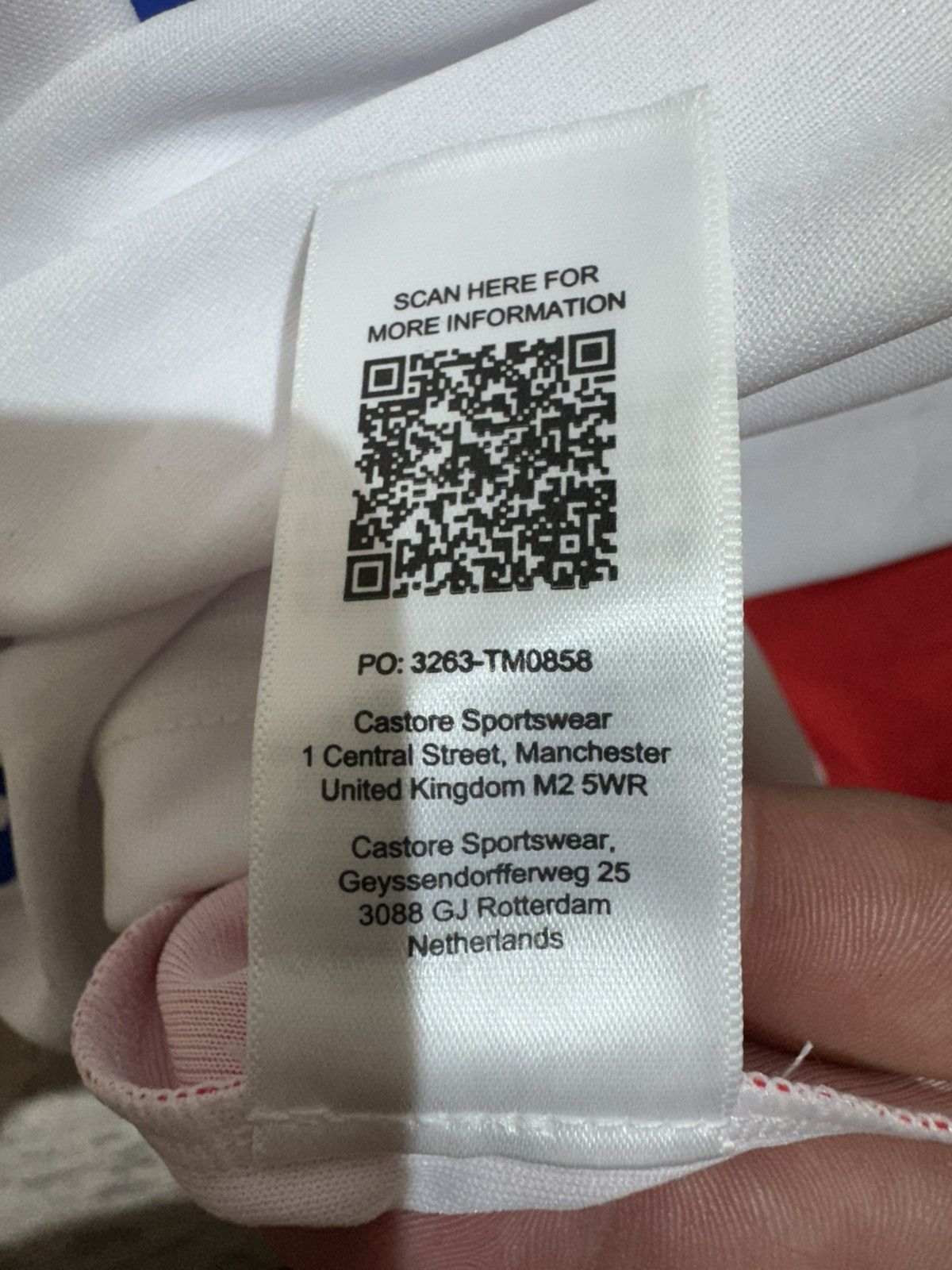Castore Castore Rangers Authentic Away Shirt J.Wright 24 Size M NEW Size US M / EU 48-50 / 2 - 17 Thumbnail