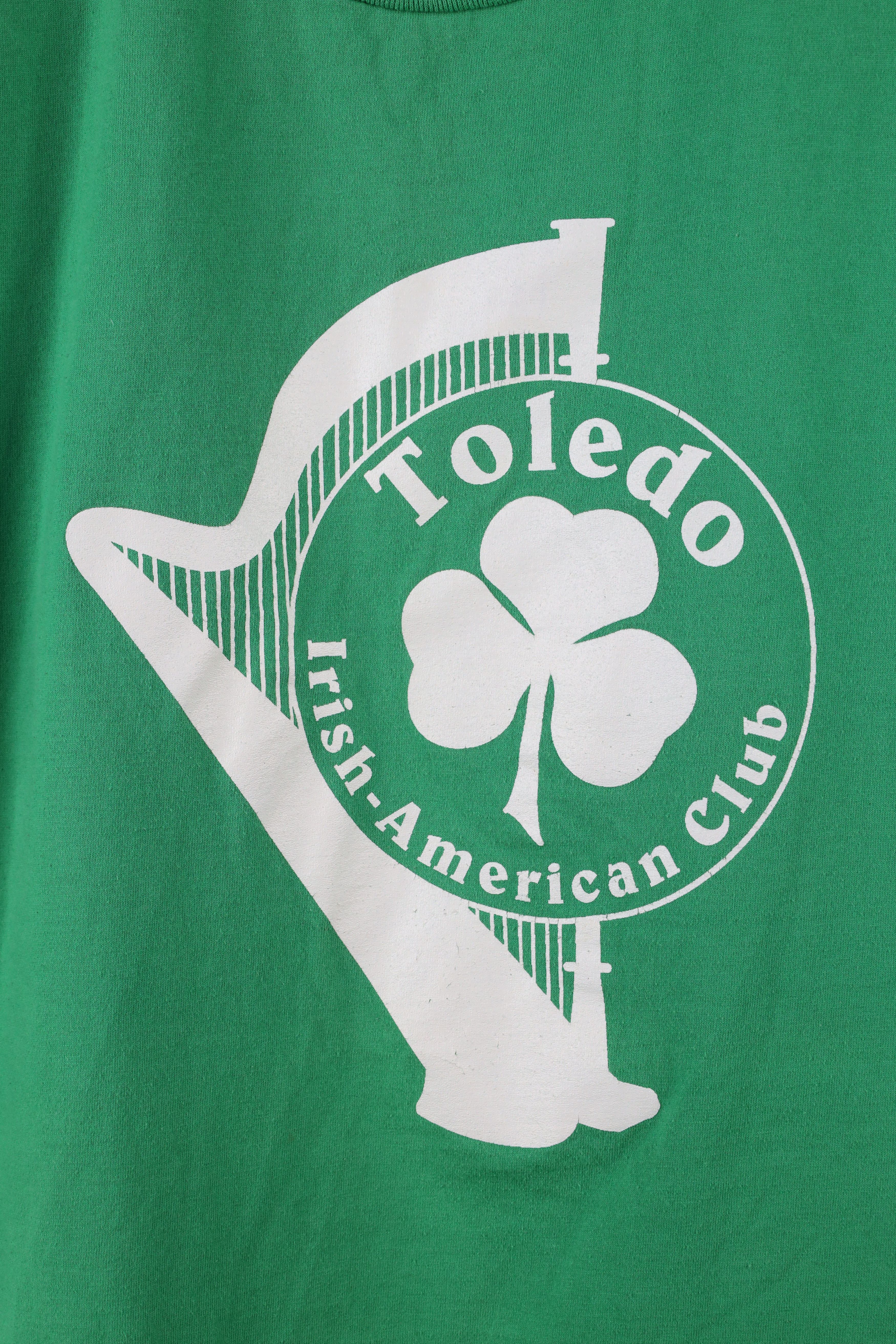 Vintage Vintage 90s Irish American Club Short Sleeve T-Shirt USA Size US XL / EU 56 / 4 - 4 Thumbnail