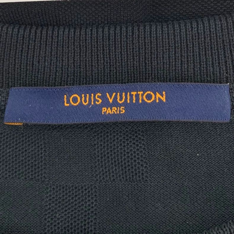 Louis Vuitton Louis Vuitton 22 Checker Pocket Crew Neck Black Cotton Sho Size US XL / EU 56 / 4 - 6 Thumbnail