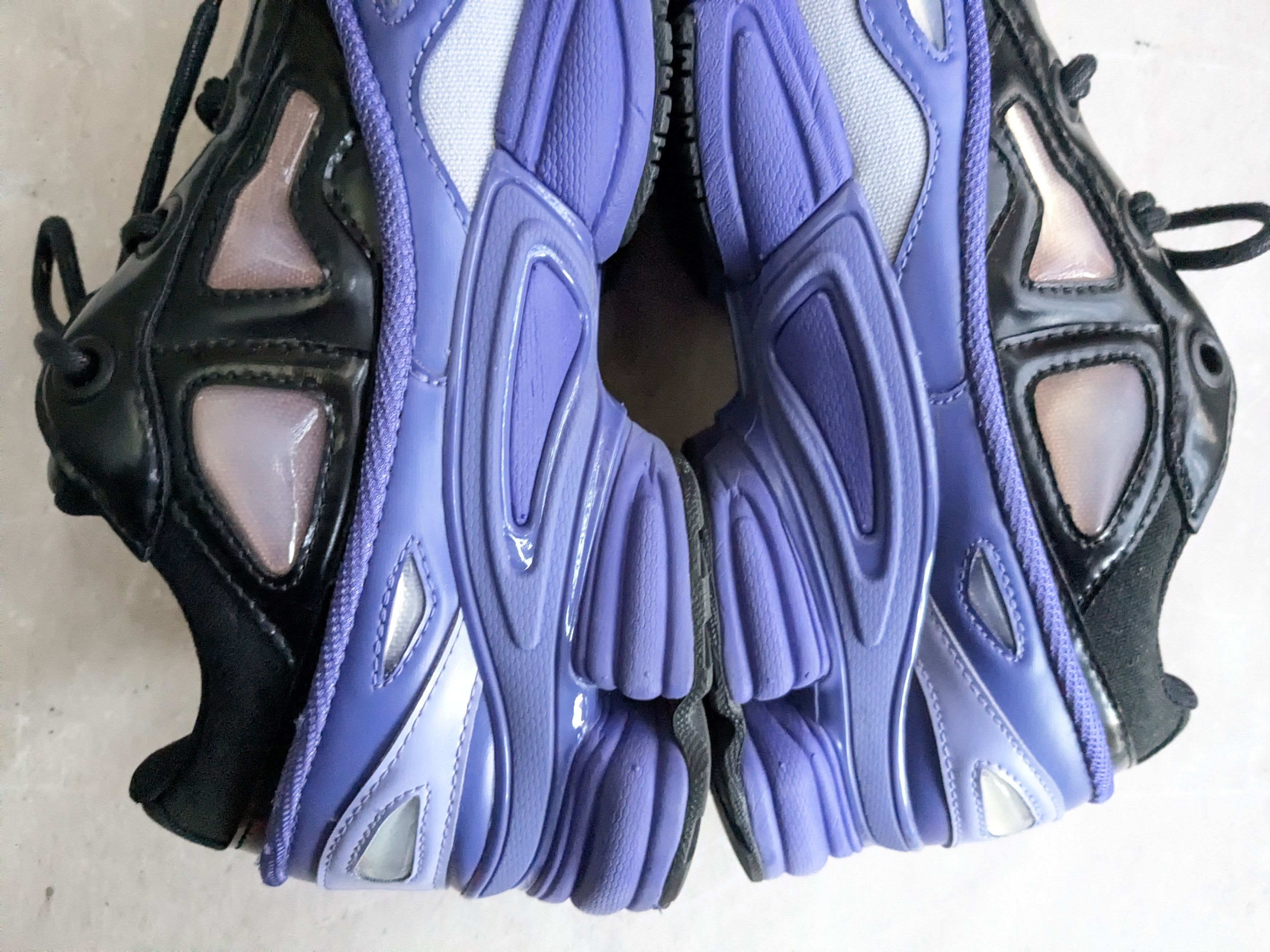 Adidas × Raf Simons Adidas Raf Simons Ozweego 3 Purple Black 11.5 B22539 Size US 11.5 / EU 44-45 - 11 Thumbnail
