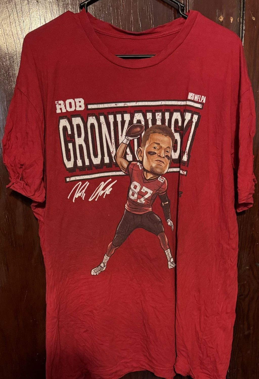 Nike Tampa Bay Buccaneers Rob Gronkowski #87 Player T-Shirt Men X Size US XL / EU 56 / 4 - 1 Thumbnail